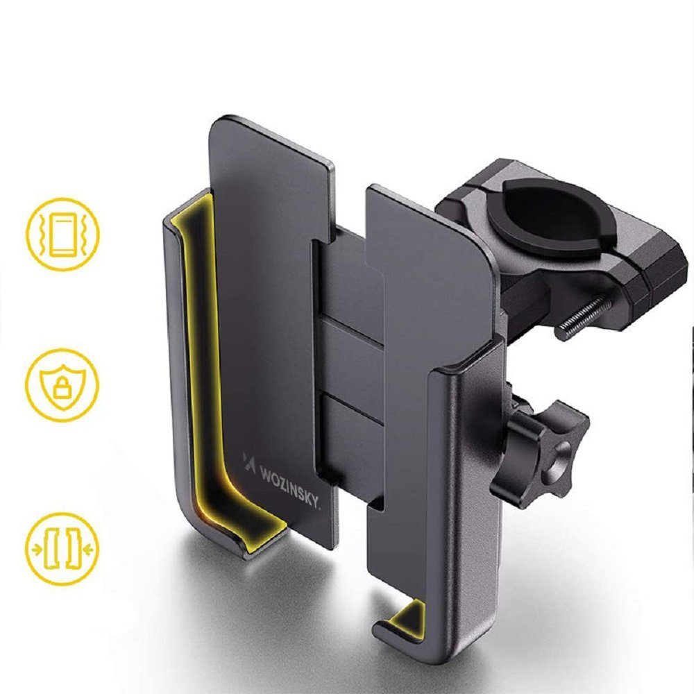 Wozinsky Smartphone-Halterung Handyhalter Fahrrad Handyhalter Lenkerhalterung Universal 360 ° – Bild 5 von 5