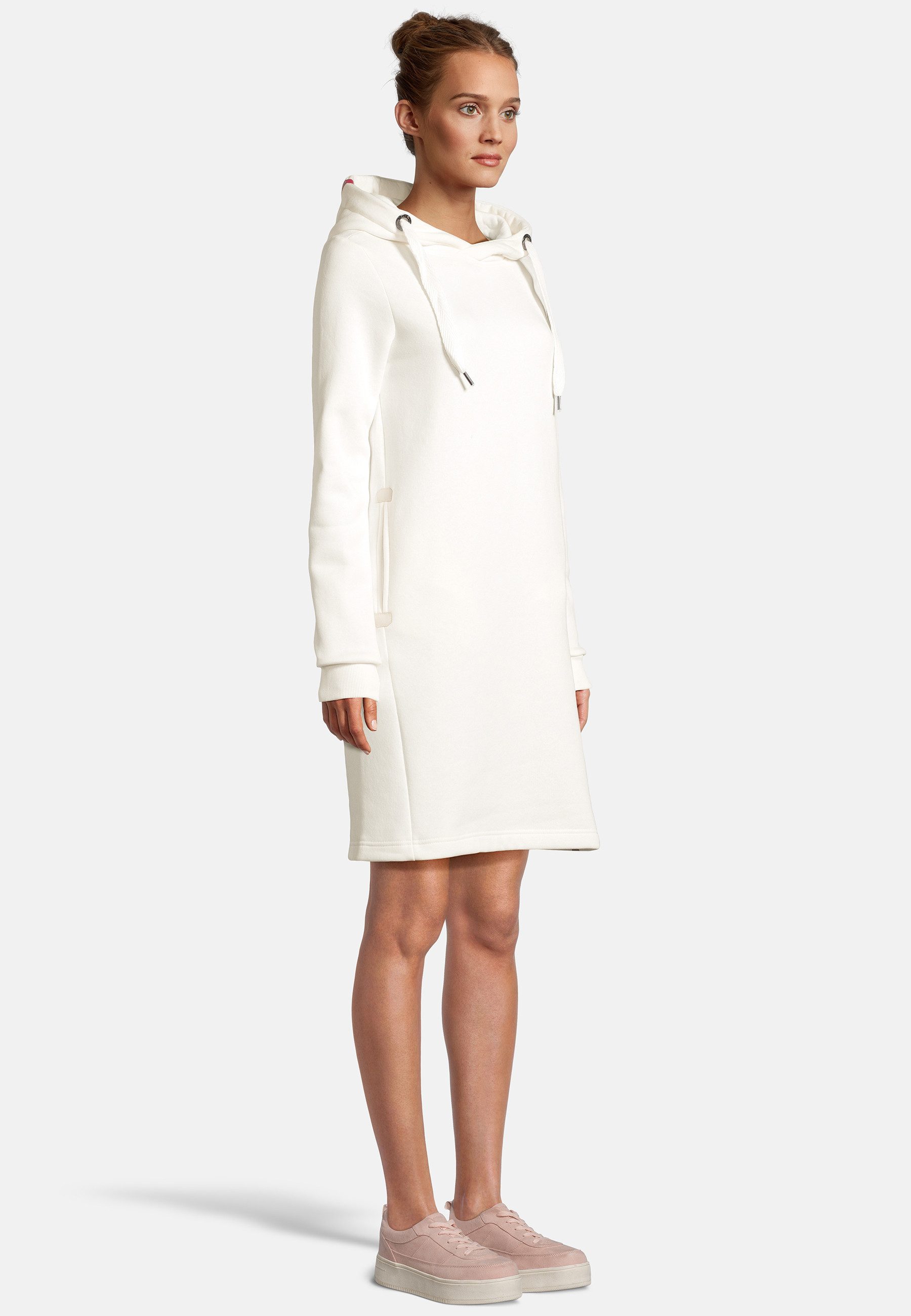 salzhaut Midikleid MÖÖV KLEID Damen Leicht tailliert salzhaut – nordisch frisch, lässig und frech für jeden Tag! – Bild 4 von 5