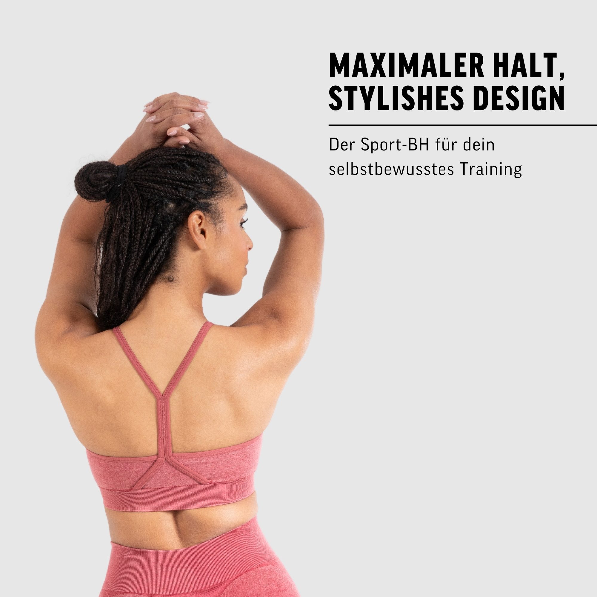 Smilodox Sport-BH Batik Acid Scrunch, Rutschfester Bra mit Batik Waschung Seamless Sport Bra Blickdicht Atmungsaktiv Yoga Fitness Freizeit