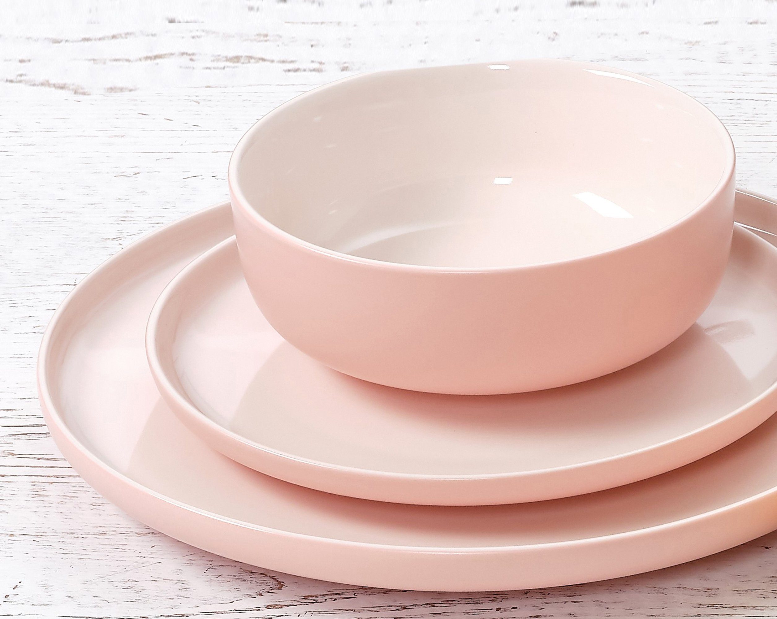 Ritzenhoff & Breker Tafelservice Teller Set, Geschirr-Set Jasper (8-tlg), 4 Personen, Steinzeug, Scandic Style, 8 Teile, für 4 Personen