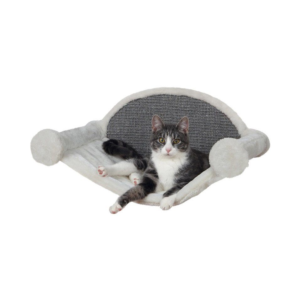 TRIXIE Katzen-Hängematte Hängematte zur Wandmontage creme