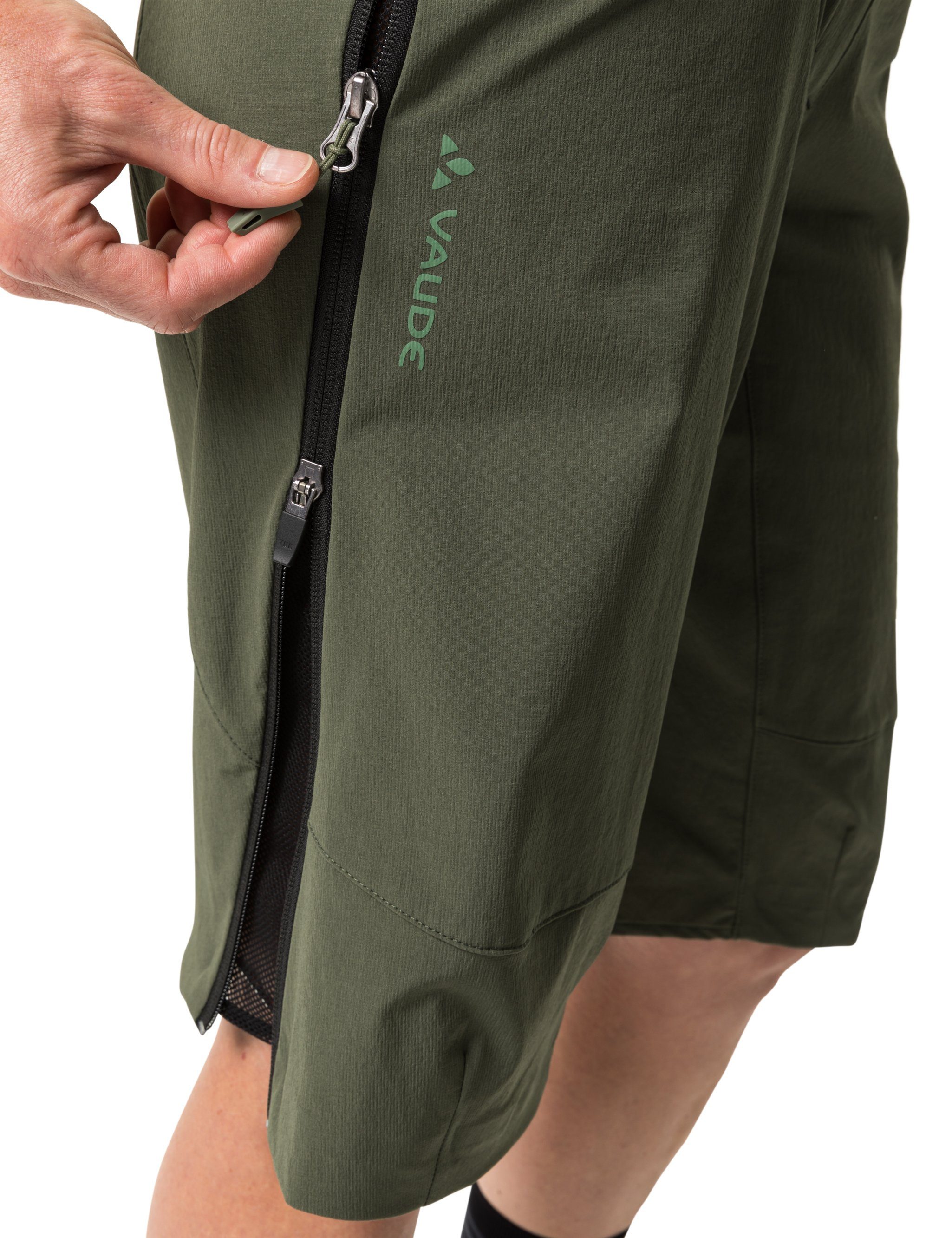 Shorts khaki Women's Funktionshose Moab (1-tlg) Green VAUDE Shape IV