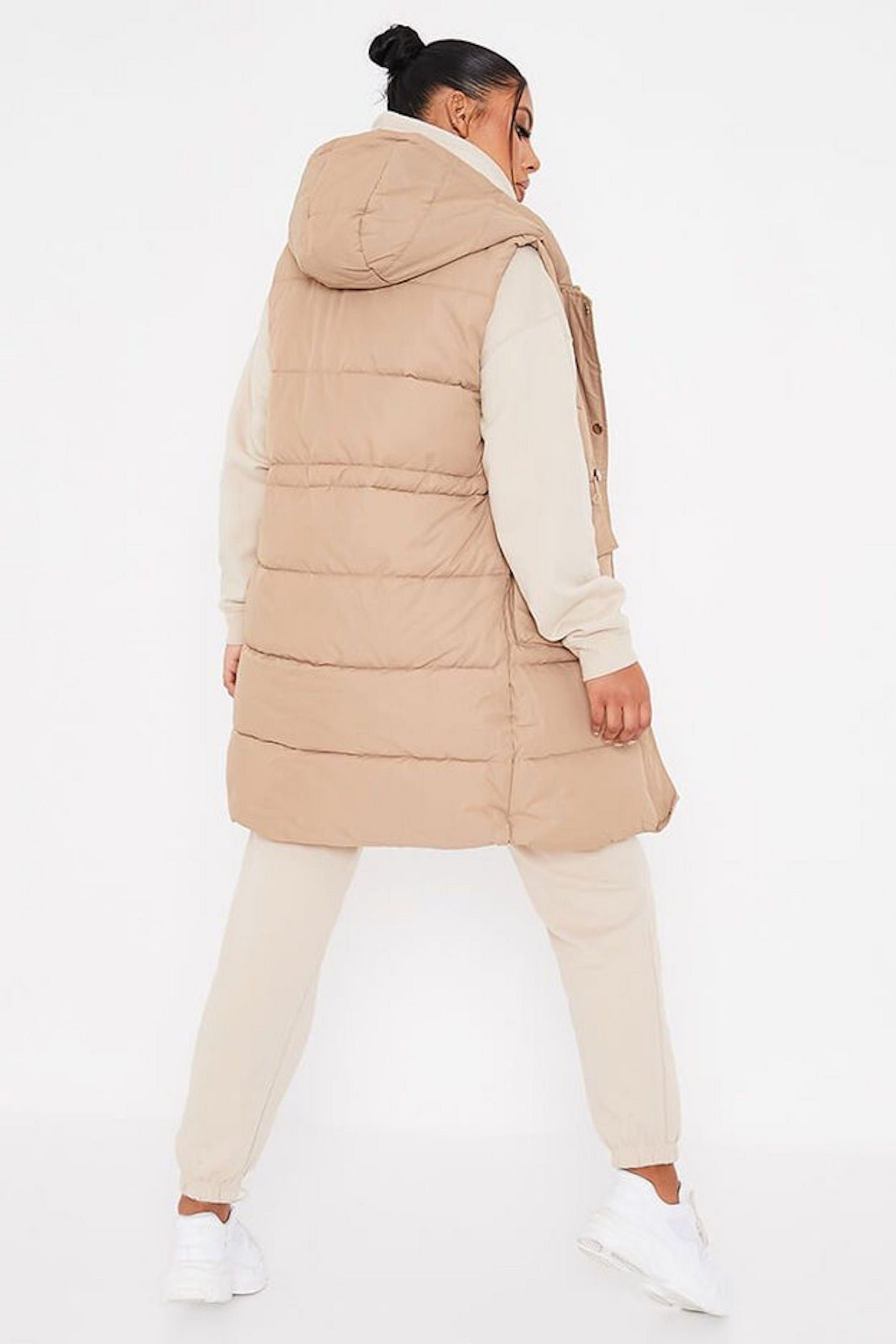 Worldclassca Steppweste Worldclassca Steppweste mit Kapuze Ärmellos Outdoor Gesteppt S-XL