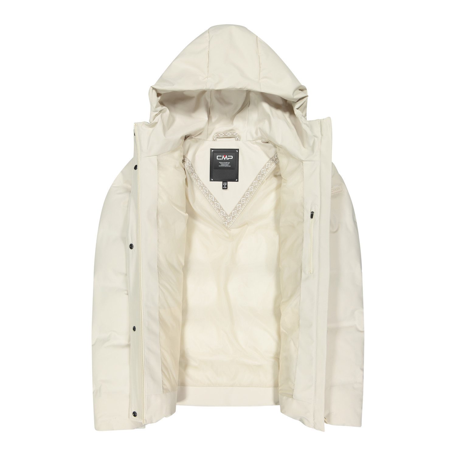 CMP Winterjacke CMP Damen Winterjacke WOMAN JACKET FIX HOOD 34K0706