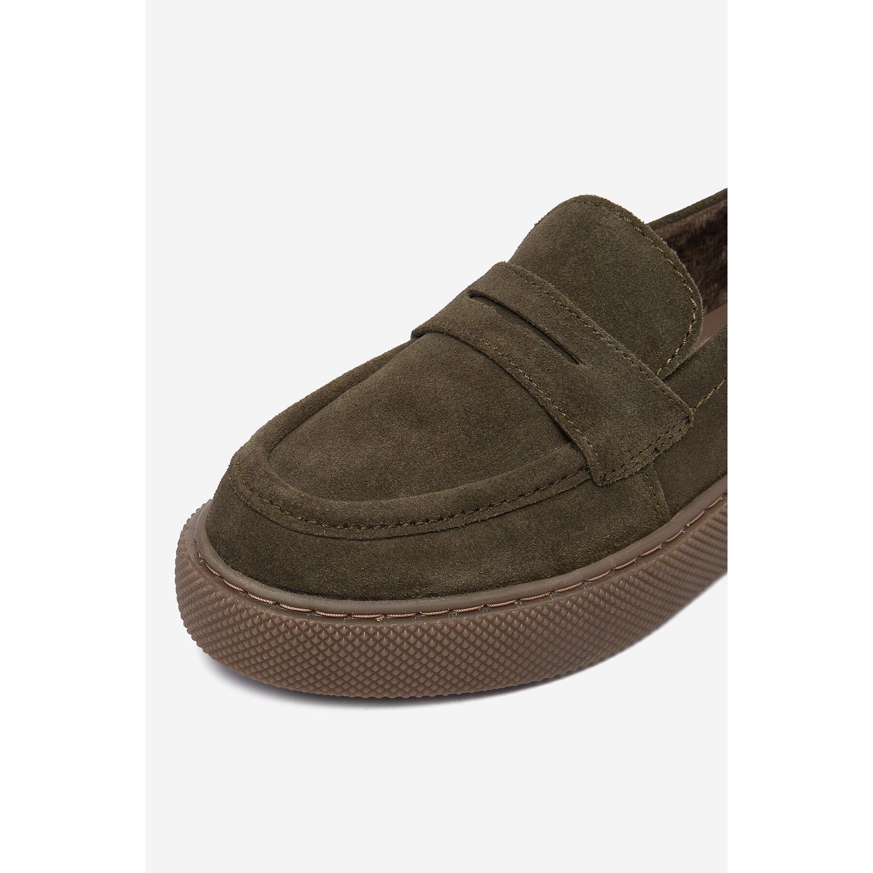 LASOCKI Lasocki Damen Loafer 5907964357599 Khaki Schlupfboots