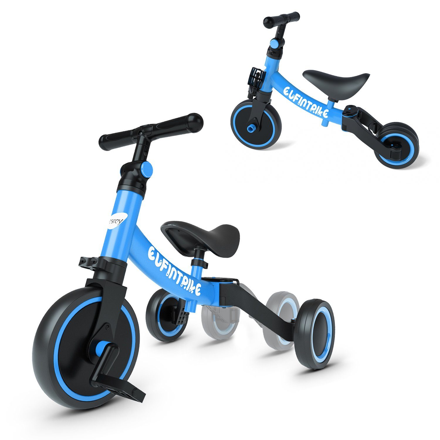 besrey Laufrad »5 in 1 Laufrad Dreirad Kinderdreirad Kinderlaufrad Baby  Balance Bike Lauflernrad Lauffahrrad für Kinder Baby ab 1 Jahre bis 4  Jahren« online kaufen | OTTO