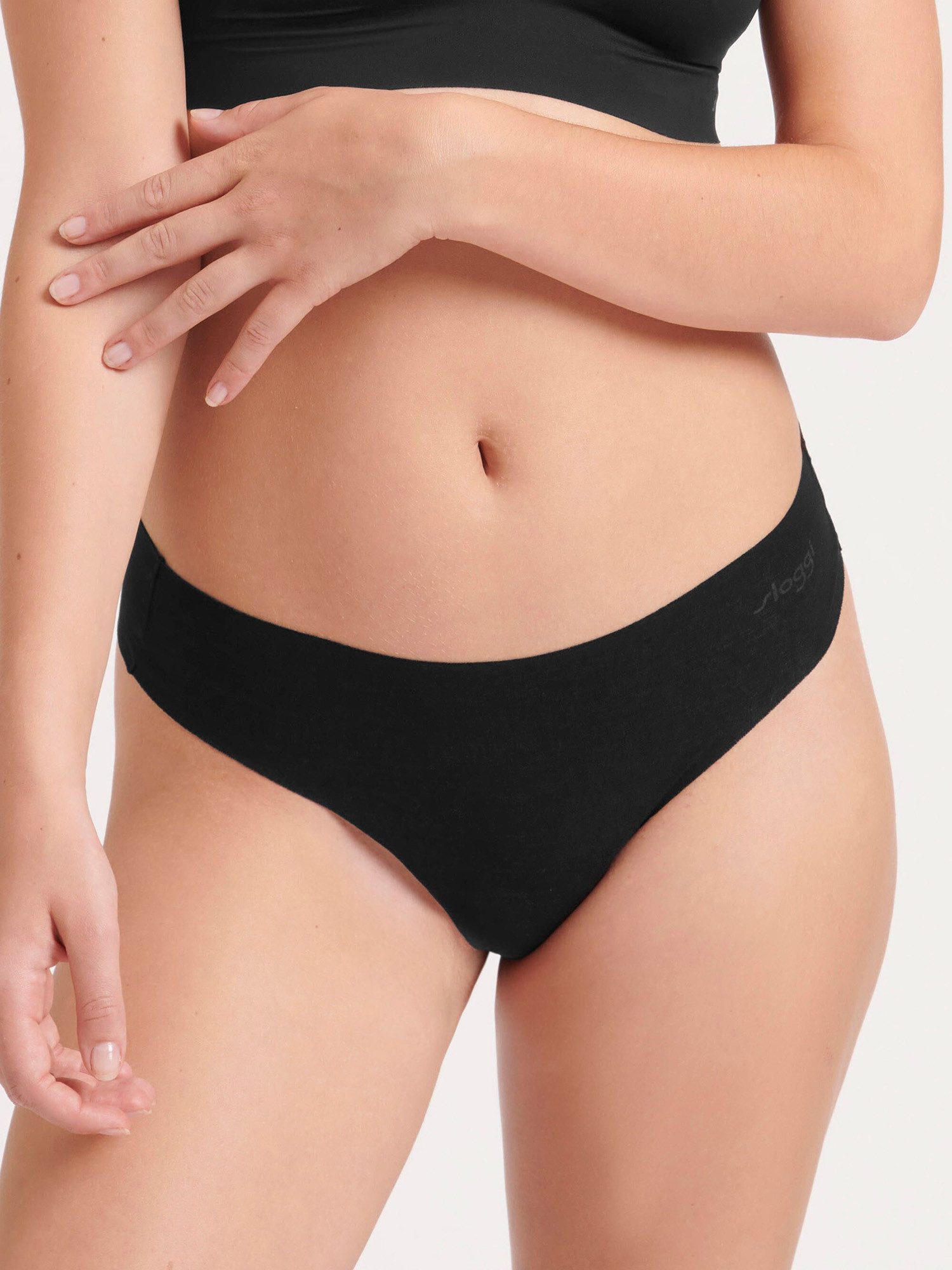 sloggi String Multipack unterhose unterwäsche tanga (4-St) 4-Pack ZERO Modal 2.0 Hipstring – Bild 5 von 5