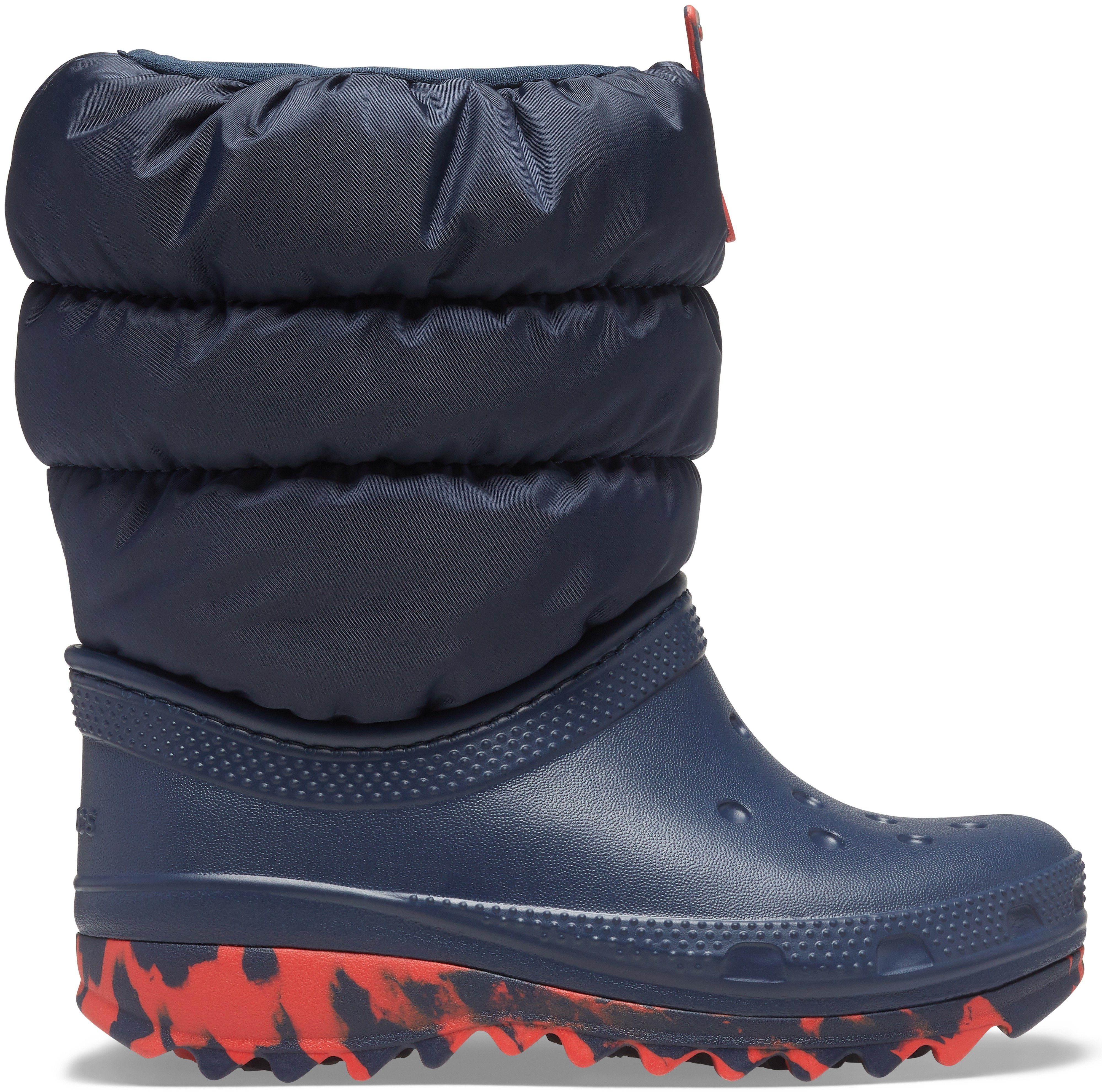 navy-rot NEO zum Schlupfen Winterboots BOOT PUFF CLASSIC Crocs K