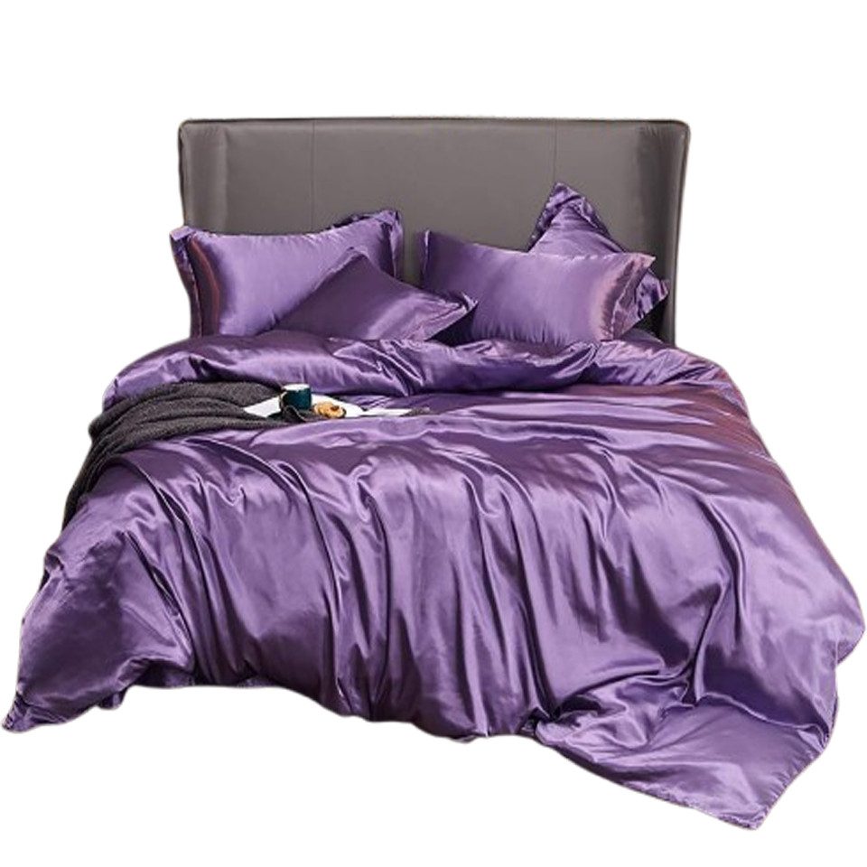 Coonoor Bettwäsche Satin Bettwäsche Luxus Bettbezug günstig online kaufen