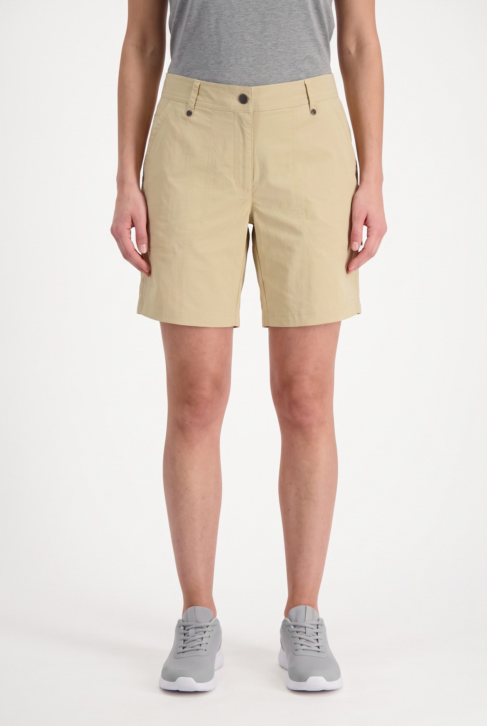 Icepeak Bermudas D SHORTS AMANA mit Eingrifftaschen und Gesäßtaschen, aus schnell trocknendem Polyamid