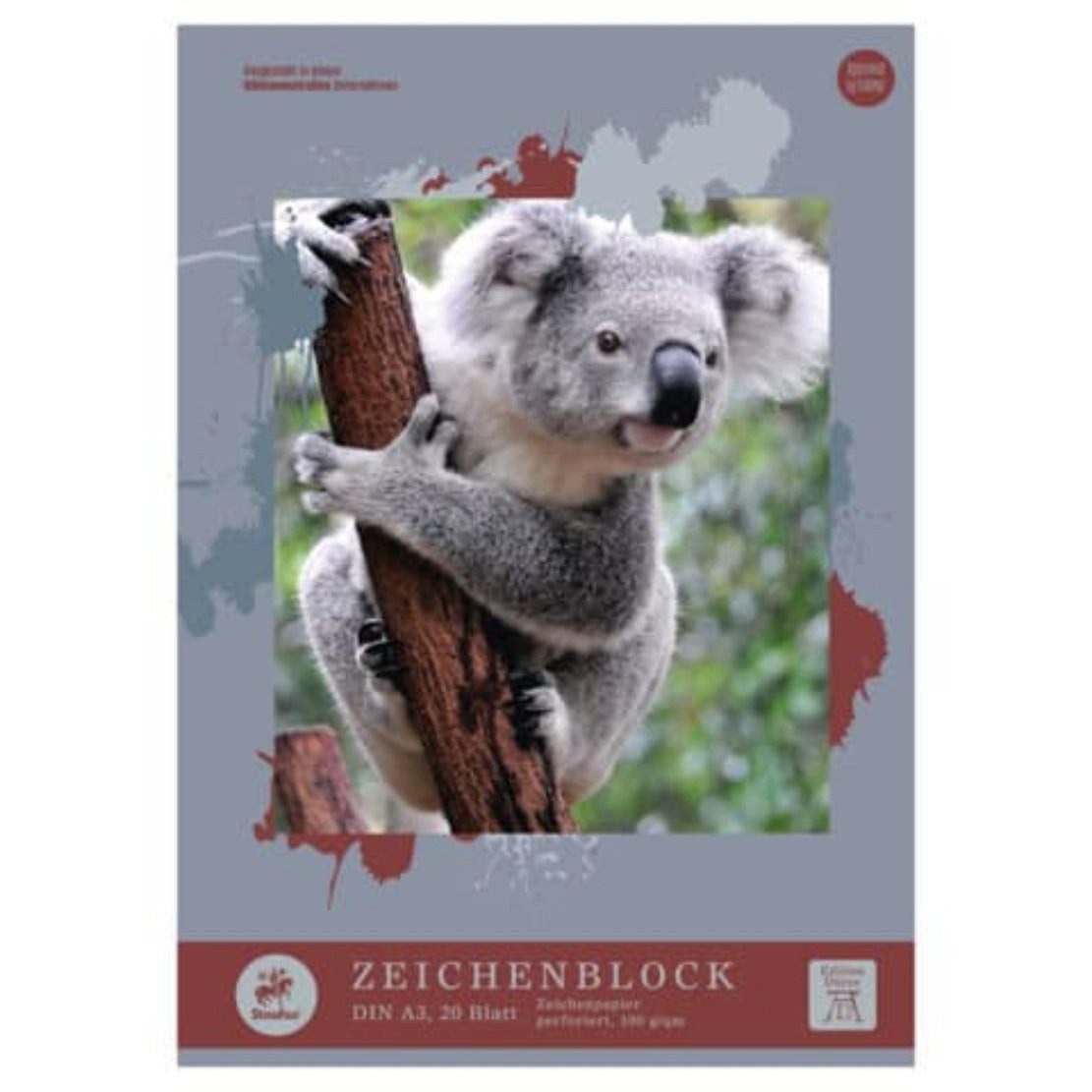 Staufen Schulheft Staufen Dürer Zeichenblock A3 – 20 Bl., 1 von 4 Motiven zufällig