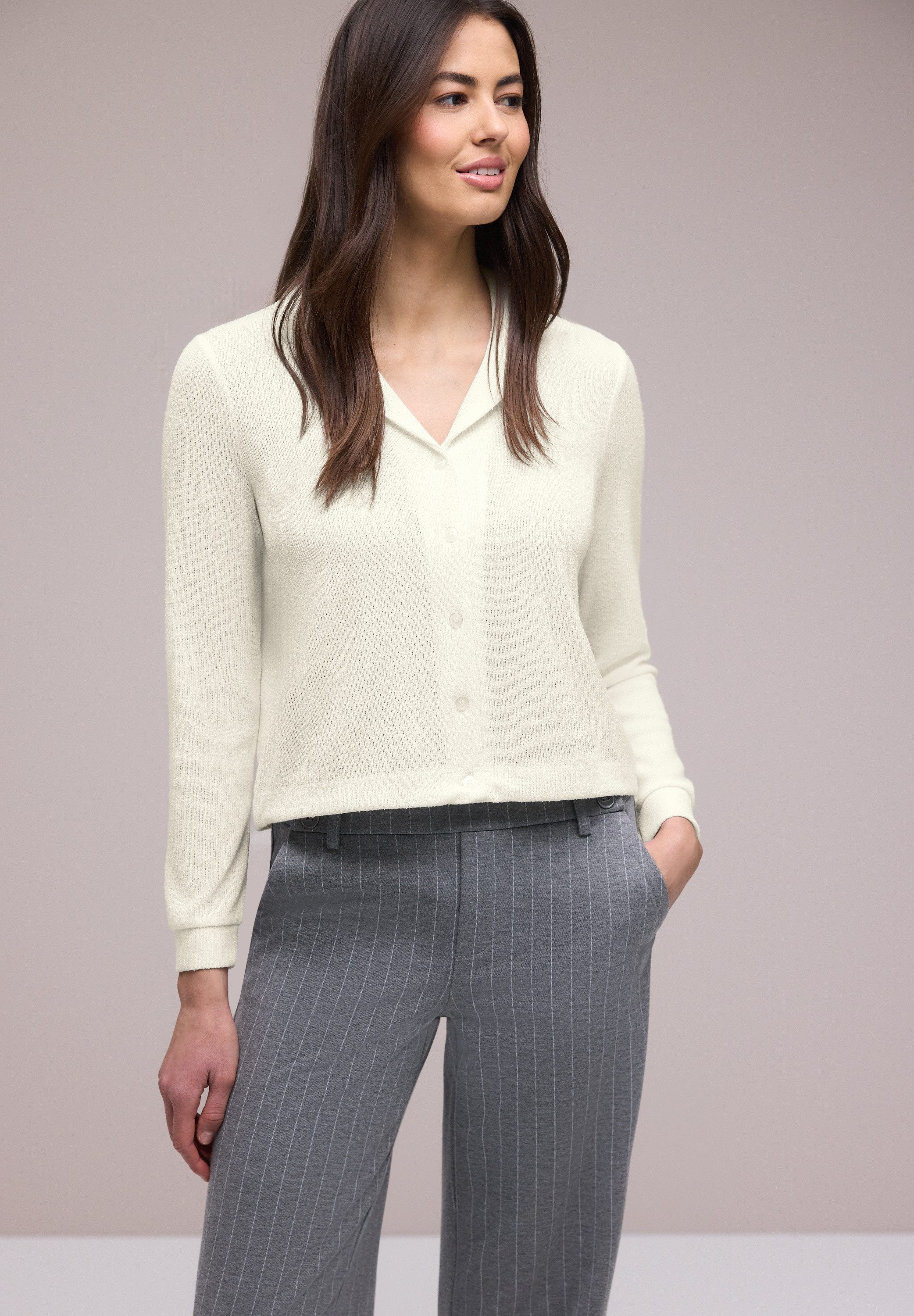 STREET ONE Cardigan mit Knopfleiste