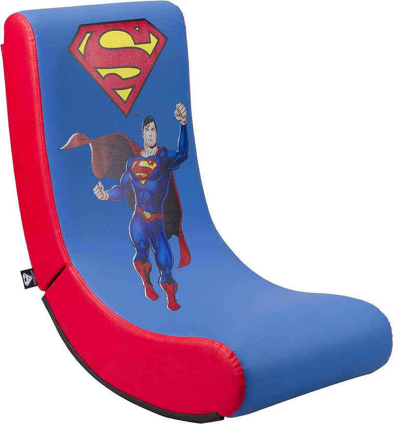 Subsonic Gaming-Stuhl Superman Junior Rock'n'Seat Gaming Stuhl / Chair / Sessel (1 St)