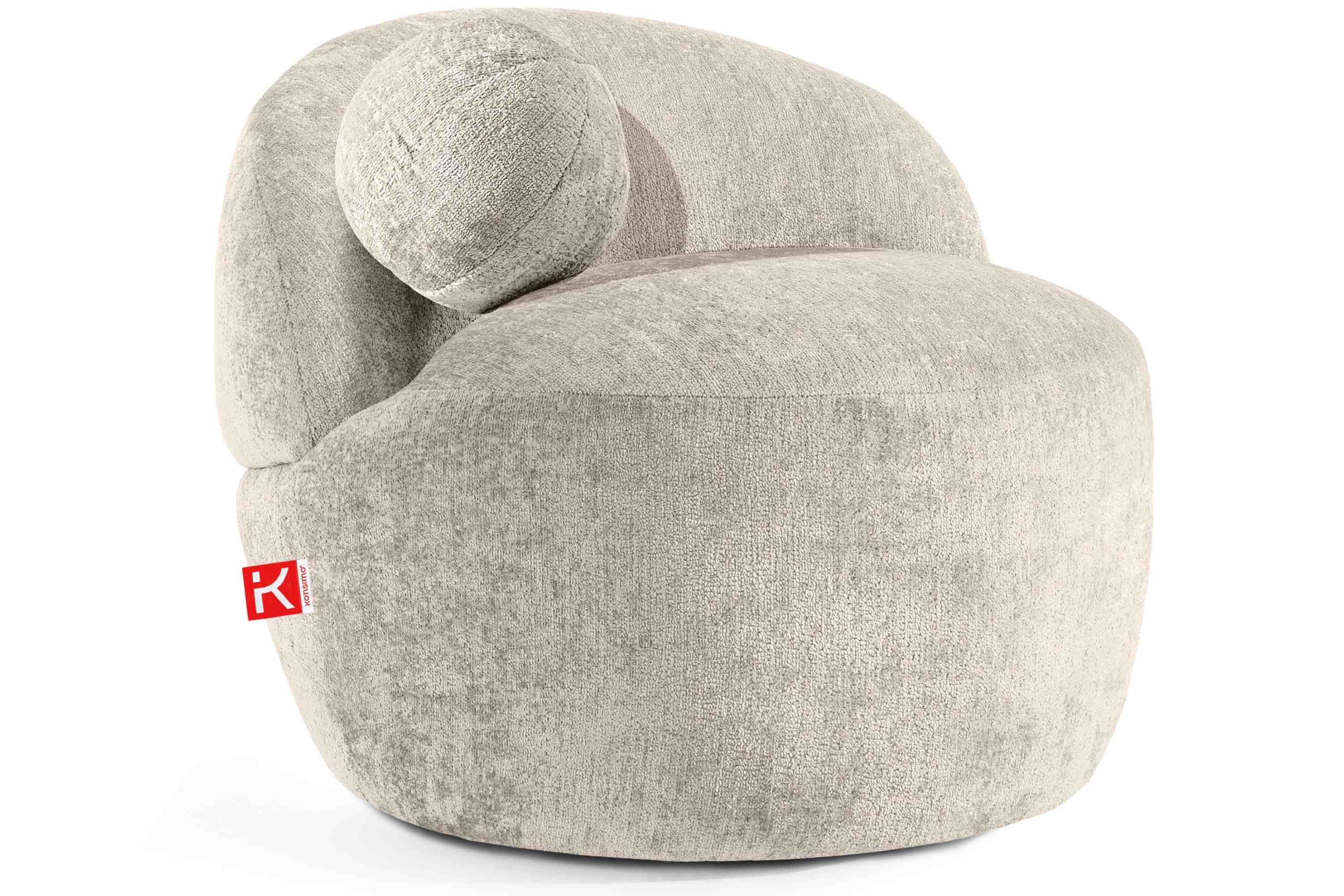 KONSIMO® Cocktailsessel NELUM Modern Sessel, organische günstig online kaufen