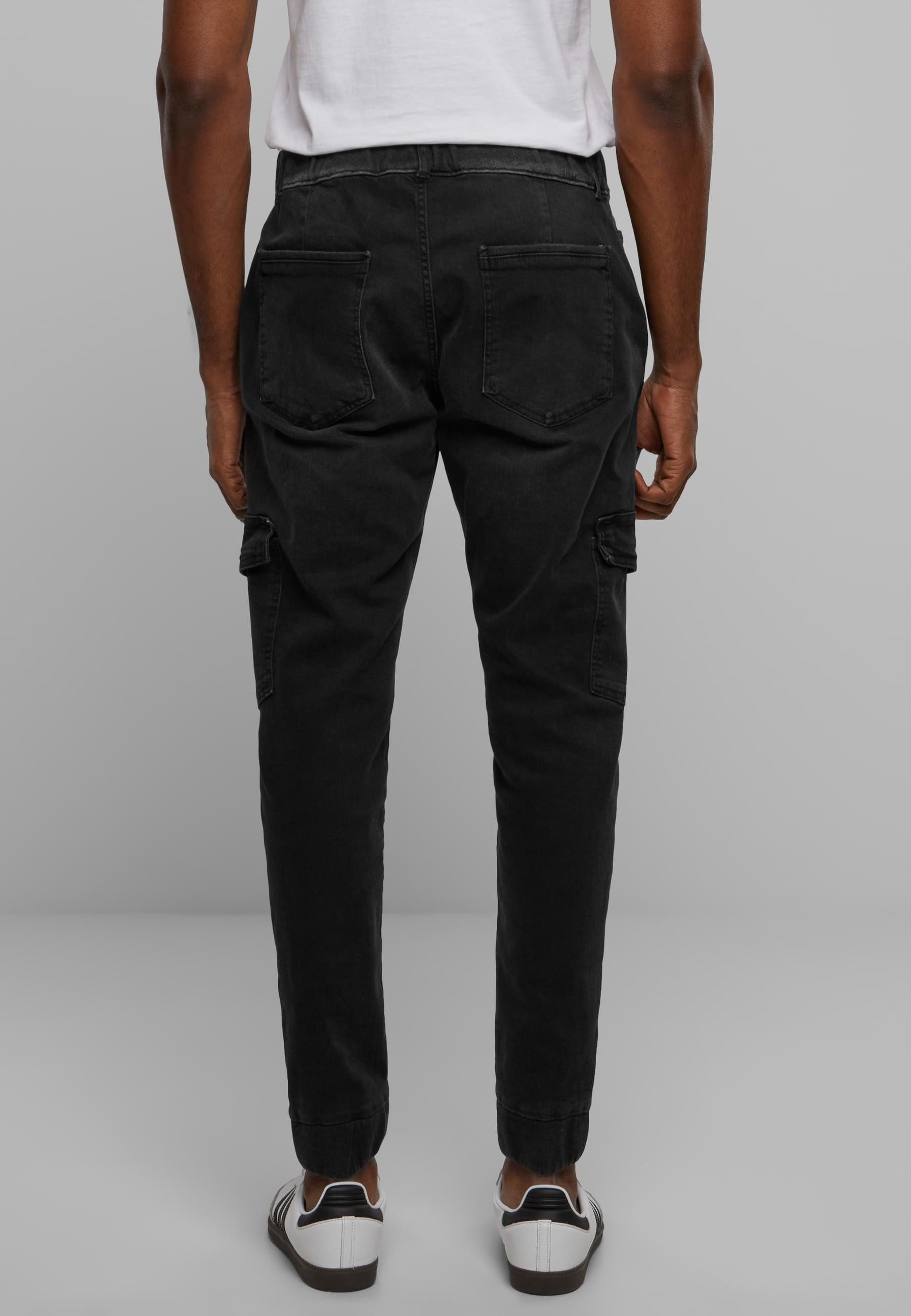 2Y Studios Cargohose 2Y Studios Herren 2Y Basic Cargo Antifit Denim (1-tlg)