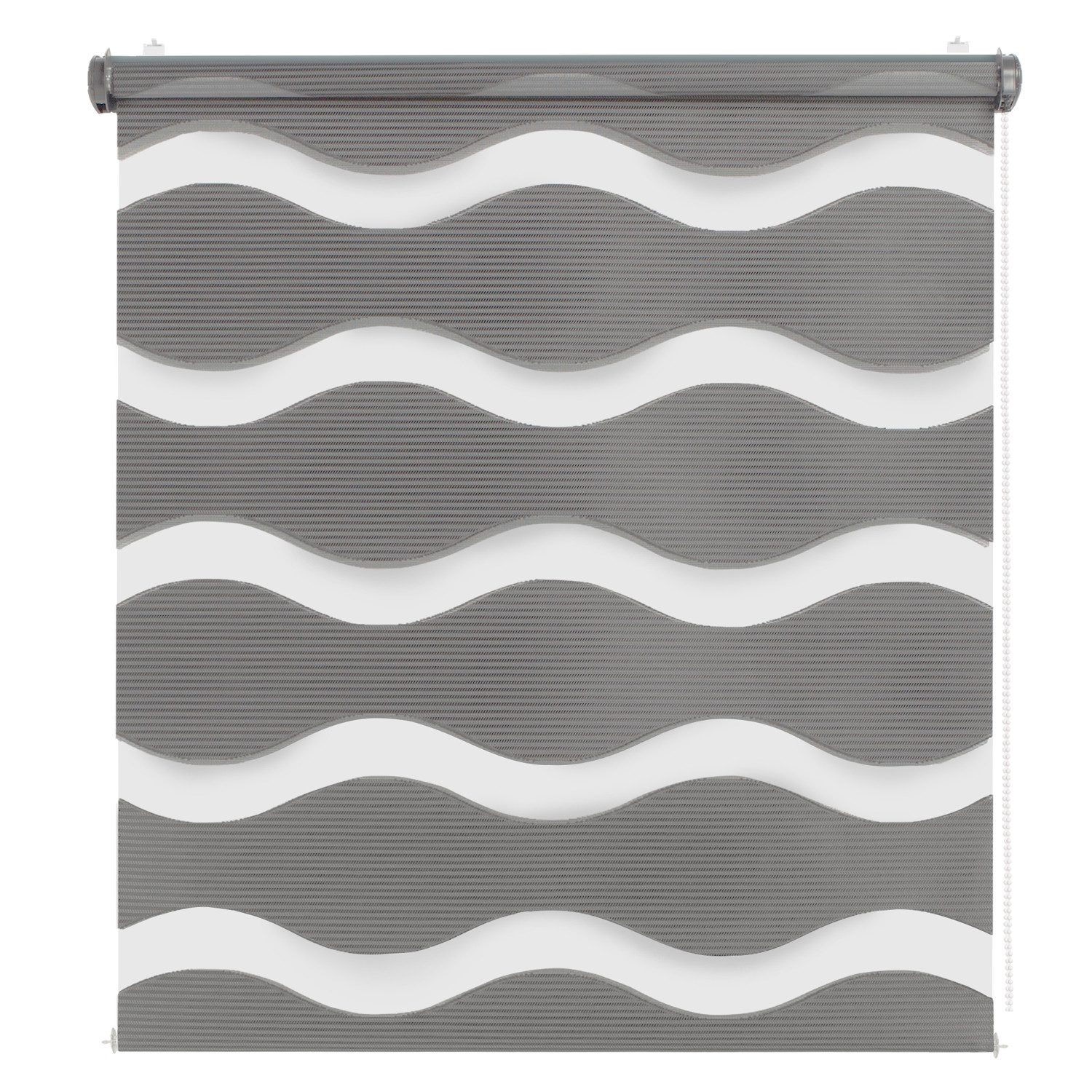 Doppelrollo Sichtschutz Fenster, moderne Rollos, Rikmani, Klemm- oder Schraubmontage, Moderne Optik, Klemm- oder Schraubmontage, Sicht- und Sonnenschutz