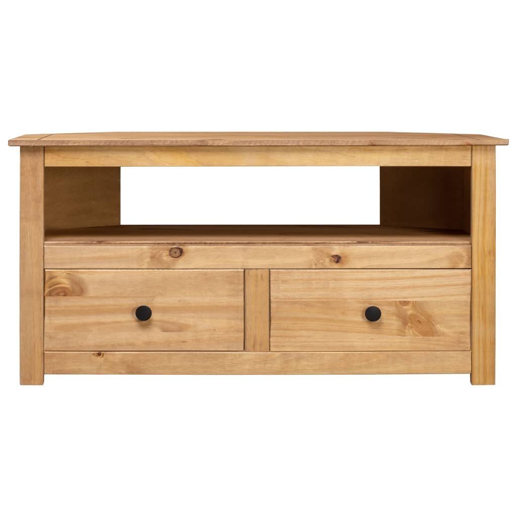 vidaXL TV-Schrank NA TV-Eckschrank 93x49x49 cm Massivholz Panama-Kiefer