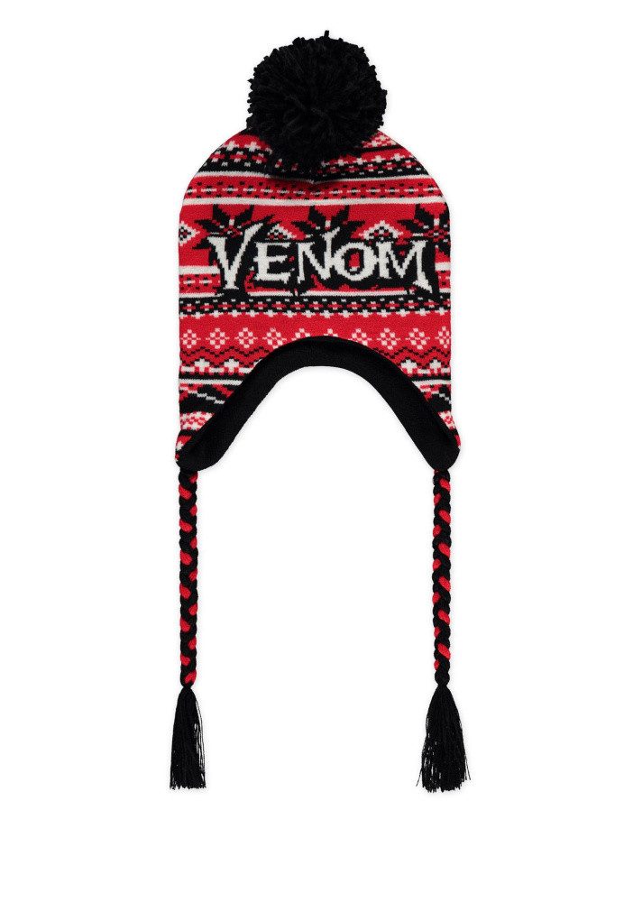 DIFUZED Schal Marvel Skimütze Venom Men's Sherpa