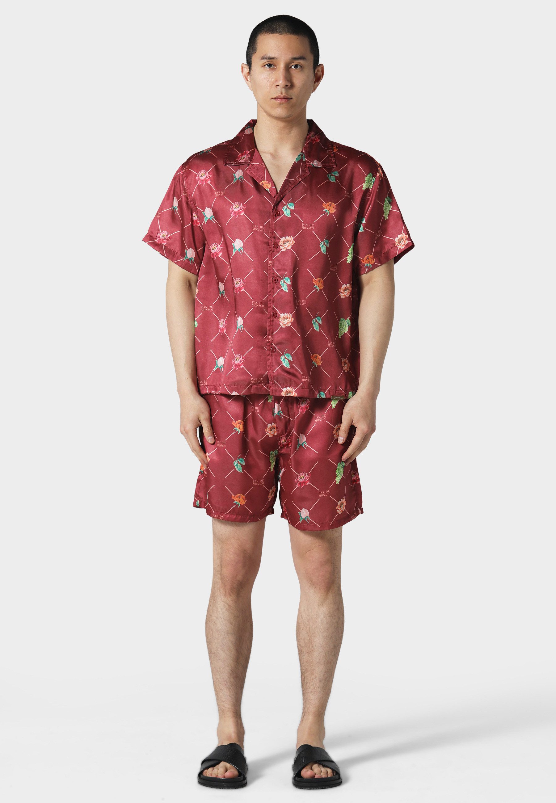 Pas De Monaco Shorts Pas De Monaco FRUIT MONOGRAM SHORTS (1-tlg)