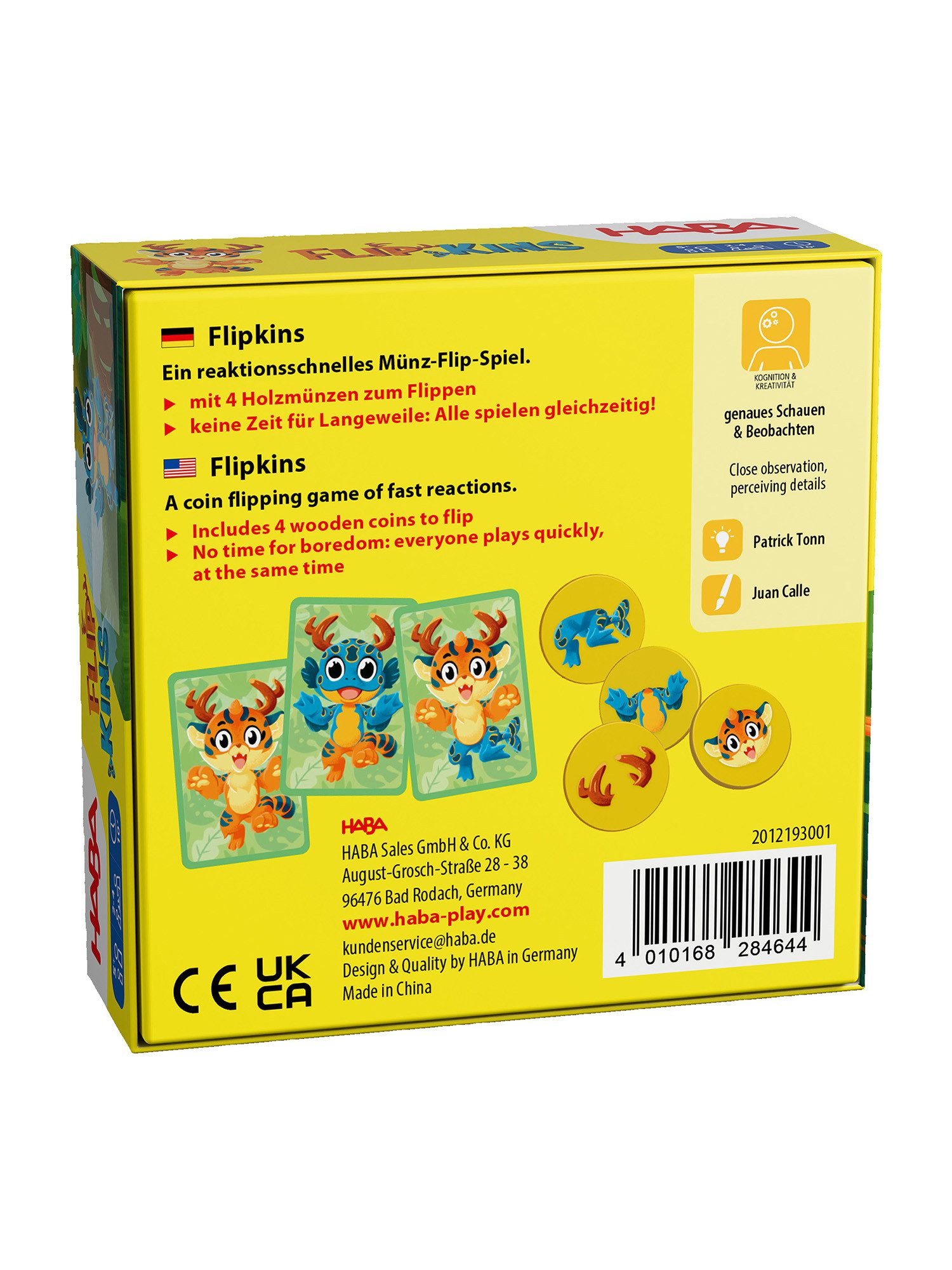 Haba Spielesammlung Flipkins & Robbi Gelato, unisex neutral