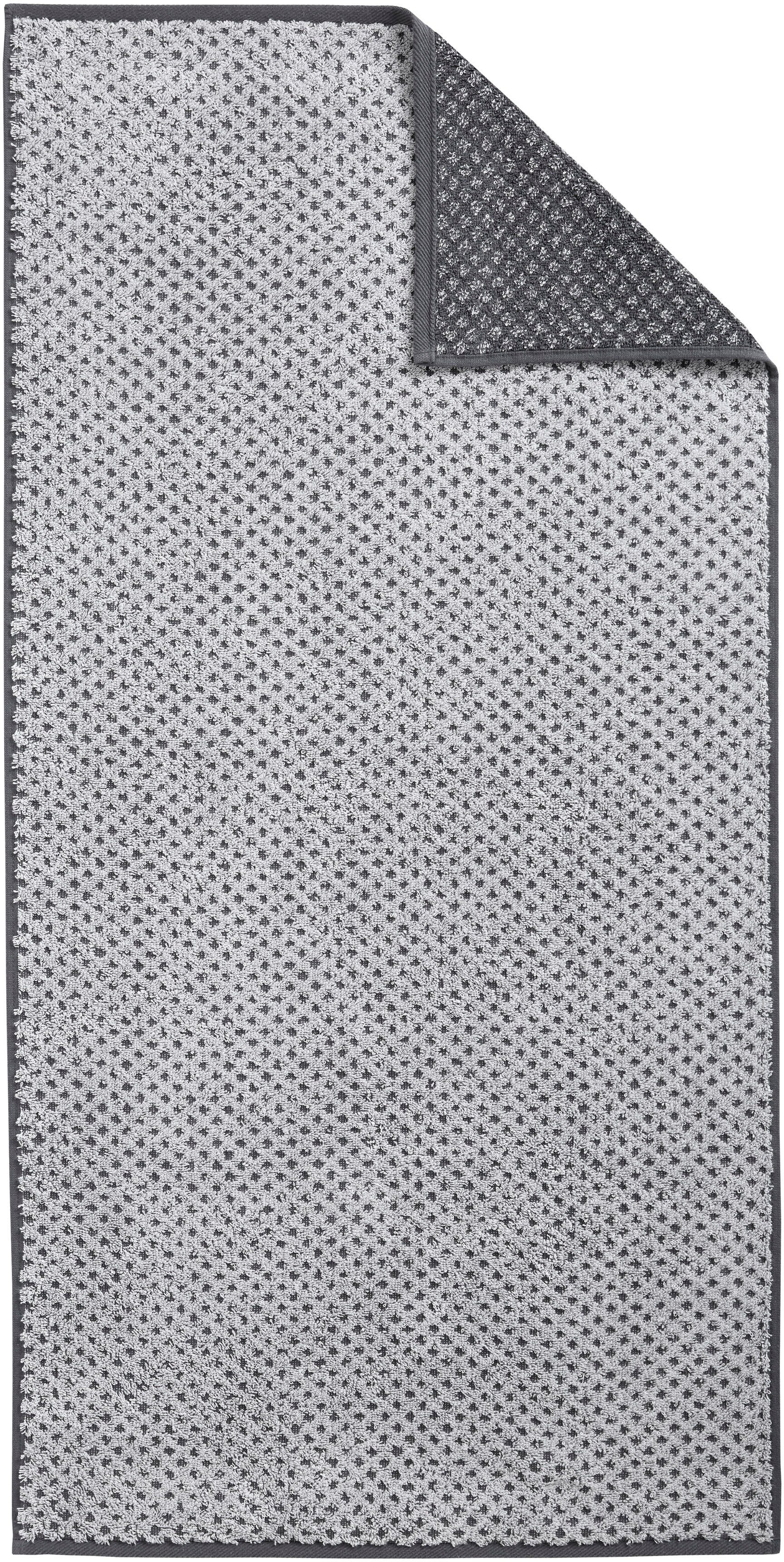 Dyckhoff Handtuch Set Golden Shades Rhombus, Walkfrottier (Set, 6-St), Kuschelig weich;4 Handtücher (50x100cm), 2 Duschtücher (70x140cm)