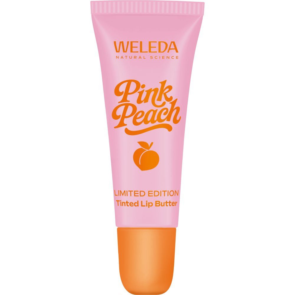 WELEDA Handcreme Pink Peach Lip Balm, Rosa, 7 ml