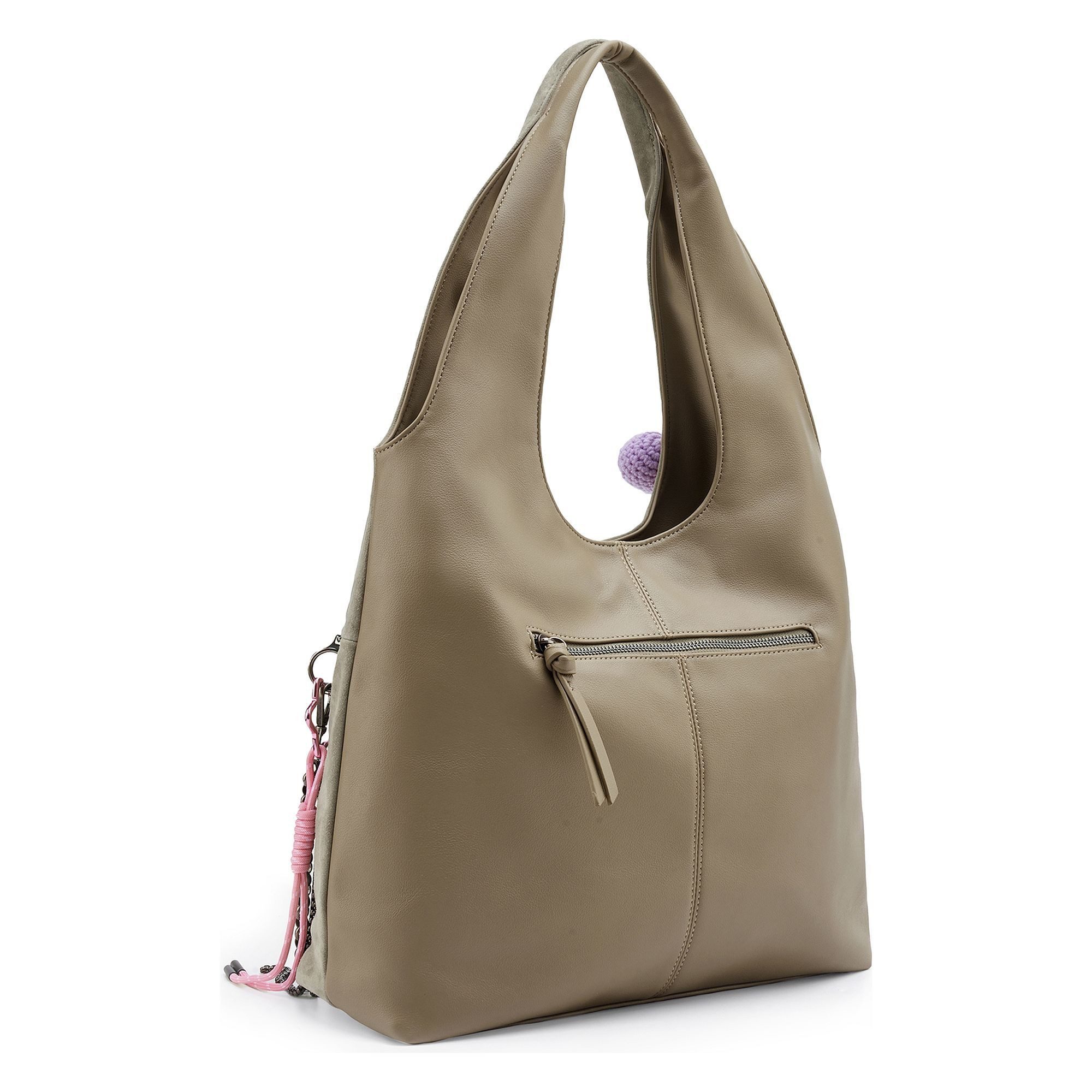 FREDsBRUDER Schultertasche Beautiful Mess, Lederfaserstoff