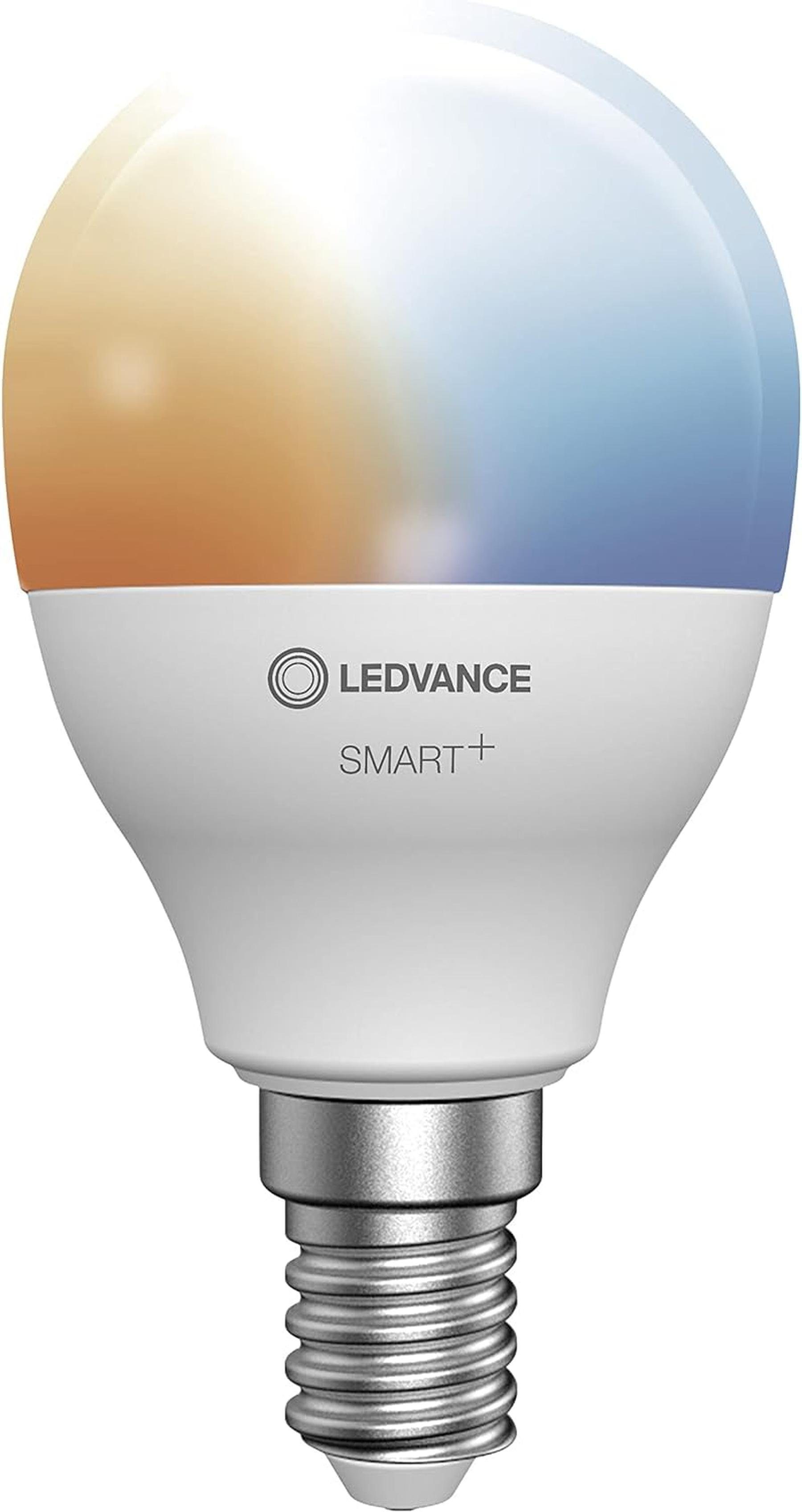Ledvance LED-Leuchtmittel Ledvance LED Lampe E14 mini RGB dimmbar ZigBee, E14, Lichtfarbe Änderbar, Smart