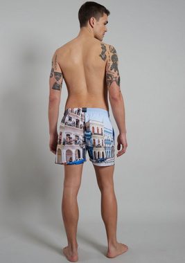 CECEBA Badeshorts mit tollem Print für warme Sommertage