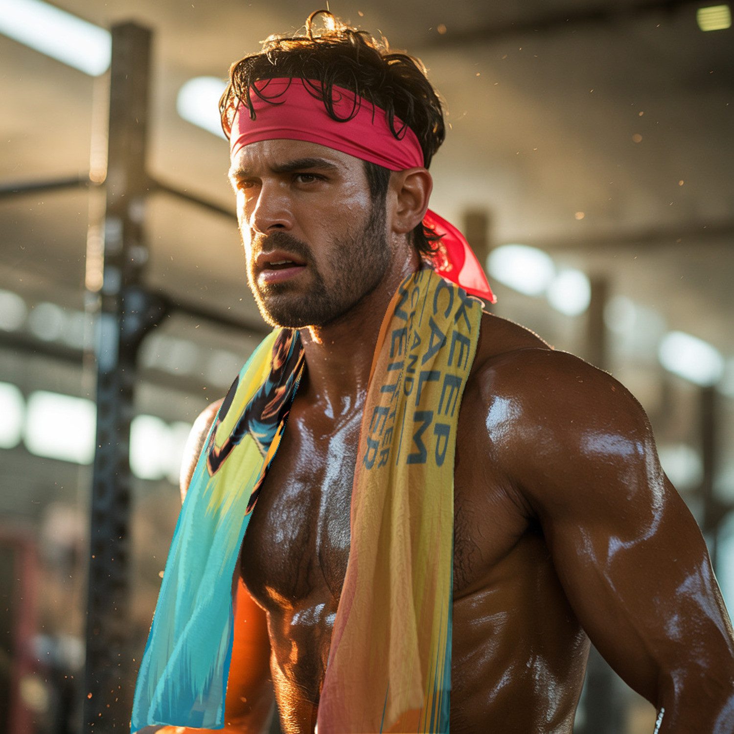 speecheese Sporthandtuch Tischtennis Silhouette Eishandtuch - Keep Calm and günstig online kaufen