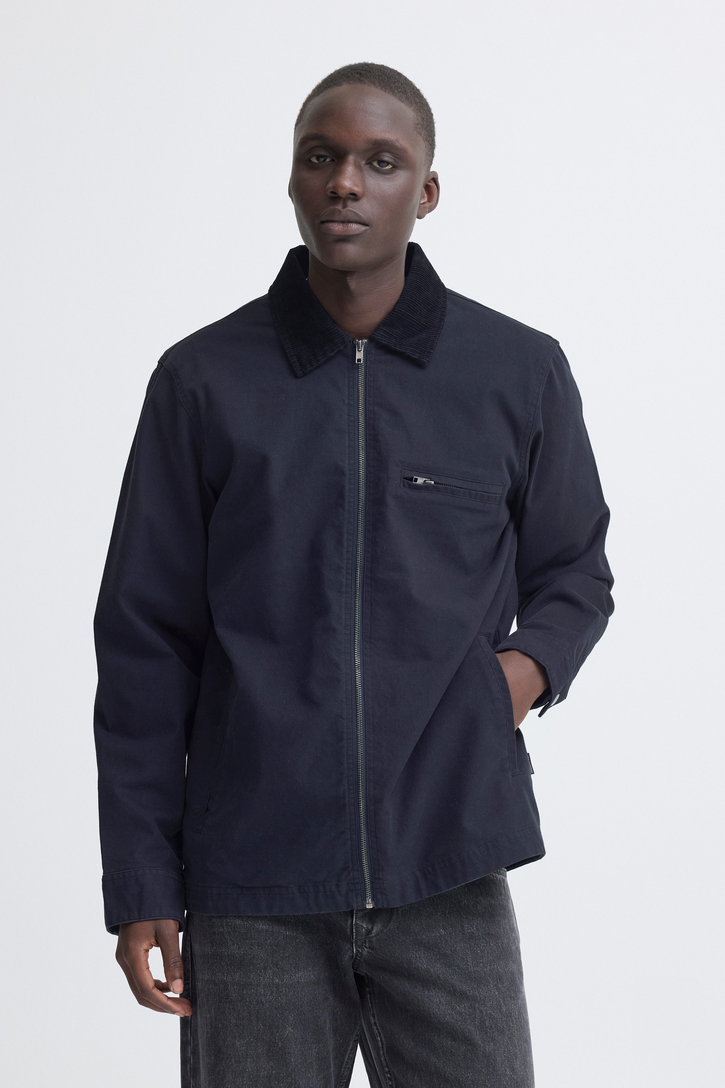 Blend Outdoorjacke BHFONTANA JKT aus Baumwolle, Regular Fit, mit Reißverschluss