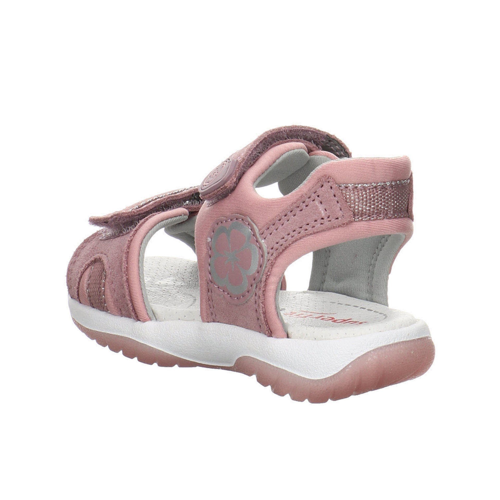Leder-/Textilkombination Rosa Sandalen (20401807) Kinderschuhe Schuhe Superfit Sandale Mädchen Sunny Sandale