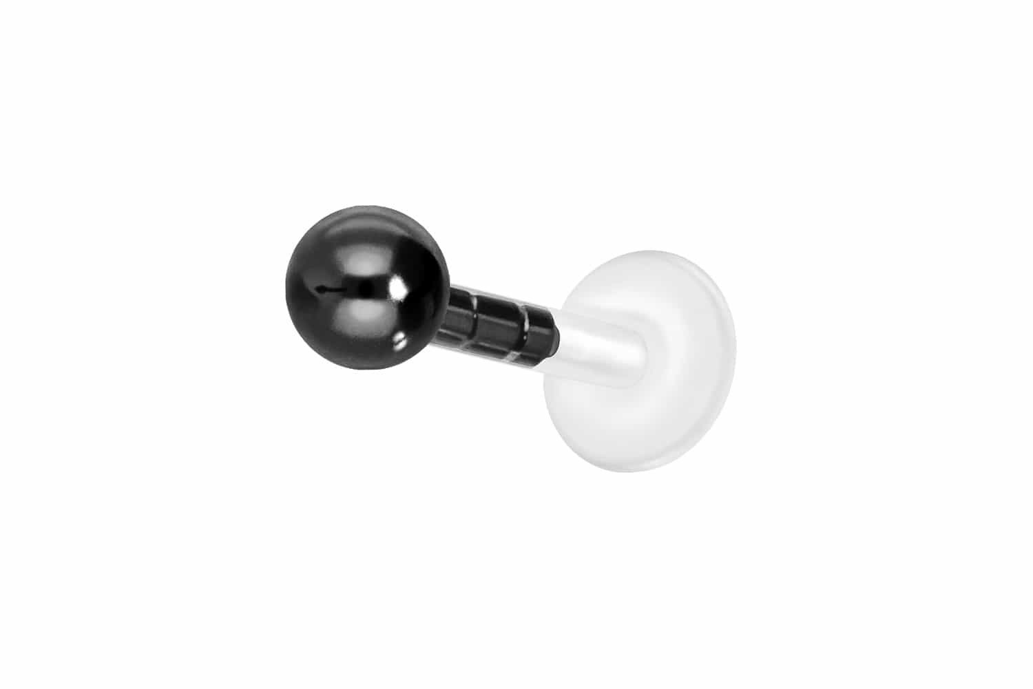 PIERCINGLINE Piercing-Set PMFK Labret mit Plug-in System + CHIRURGENSTAHL-KUGEL (Labrets, 1-tlg)