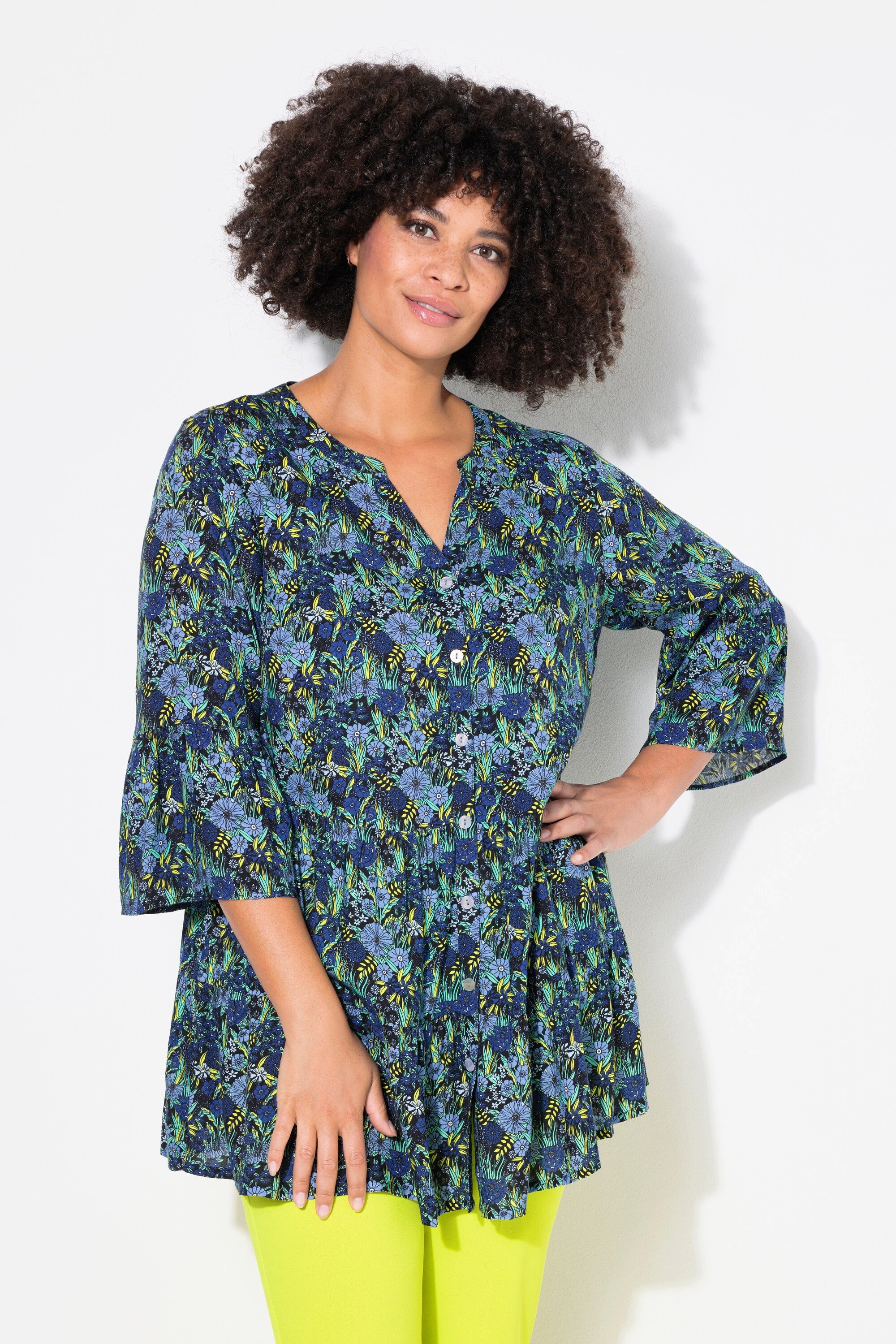 Angel of Style Hemdbluse Bluse floraler günstig online kaufen