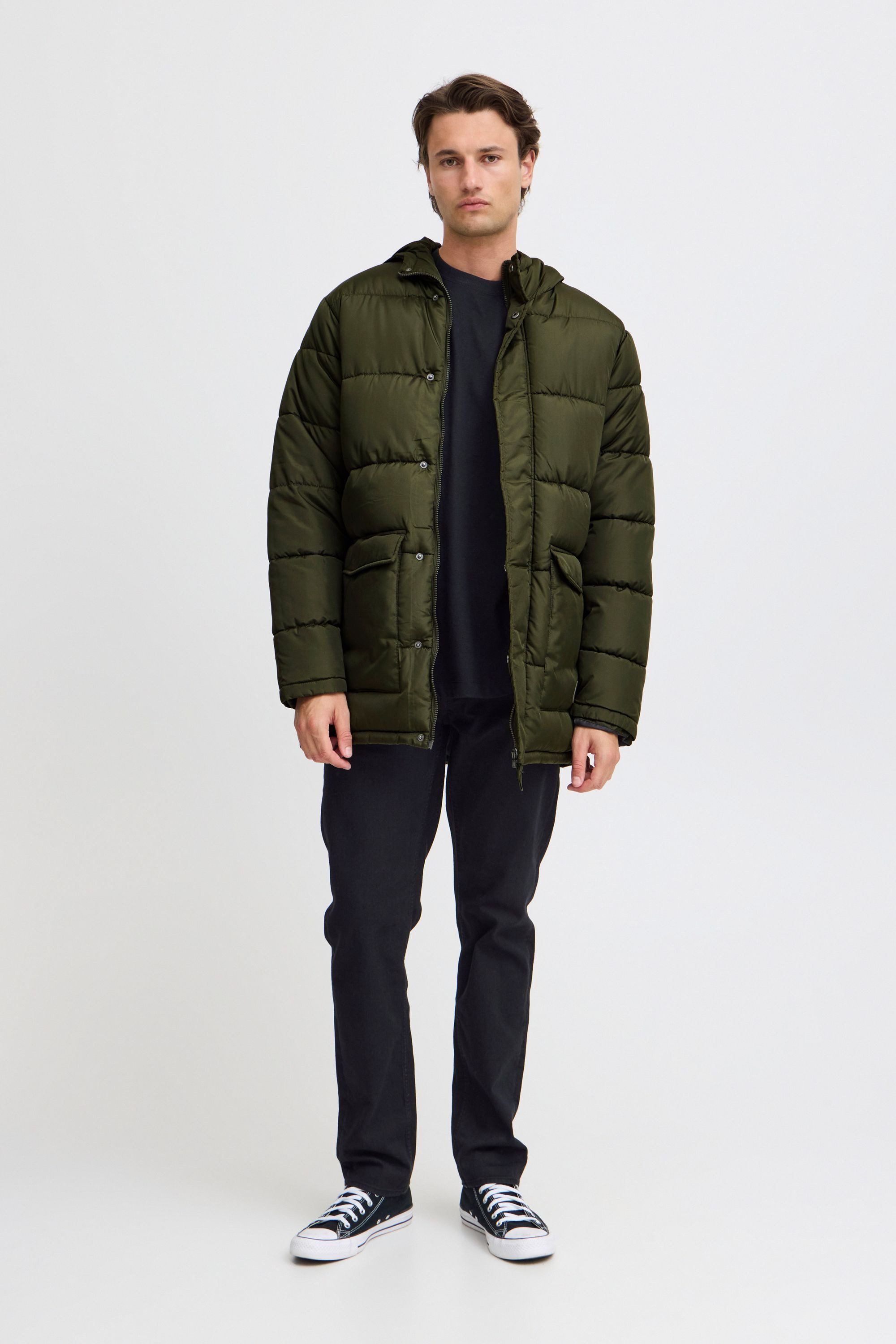 Blend Steppmantel BHOuterwear Wärmender Basic Steppmantel mit Taschen