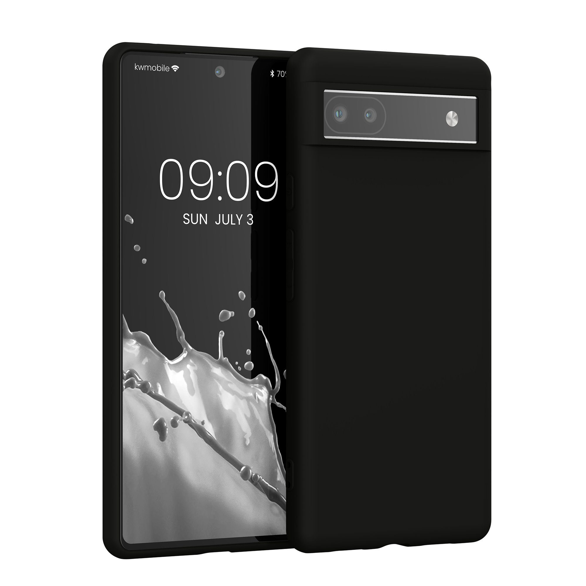 kwmobile Handyhülle Hülle für Google Pixel 6a, Hülle Silikon - Soft Handyhülle - Handy Case Cover
