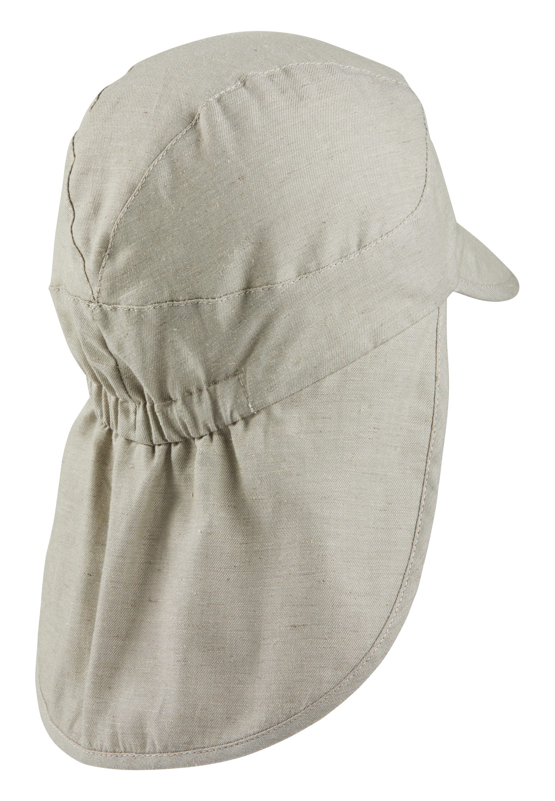 Sterntaler® Schirmmütze Schirmmütze mit Nackenschutz melange günstig online kaufen