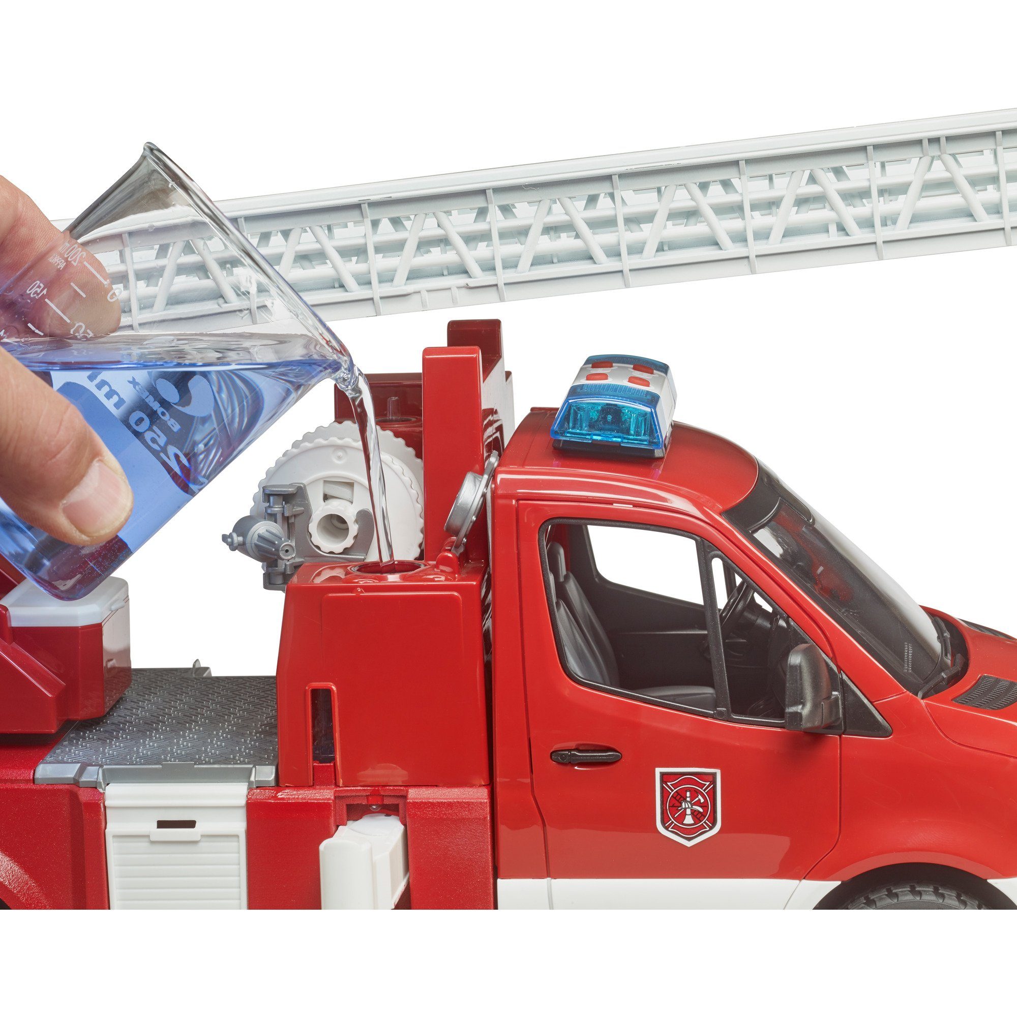 mit MB Sprinter Modellauto Light Bruder® Feuerwehr Sound bruder &