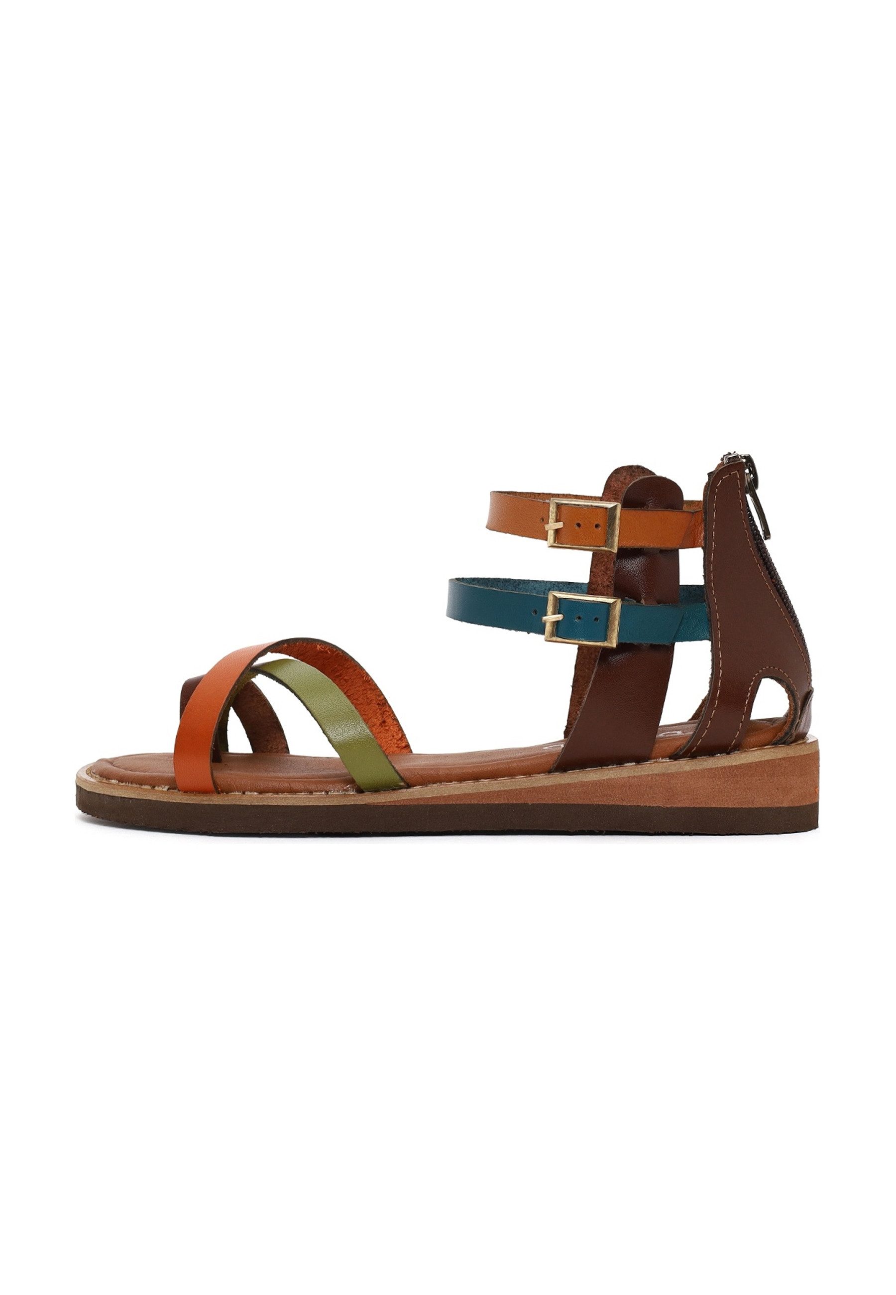 Sandalen aus Leder Sandale