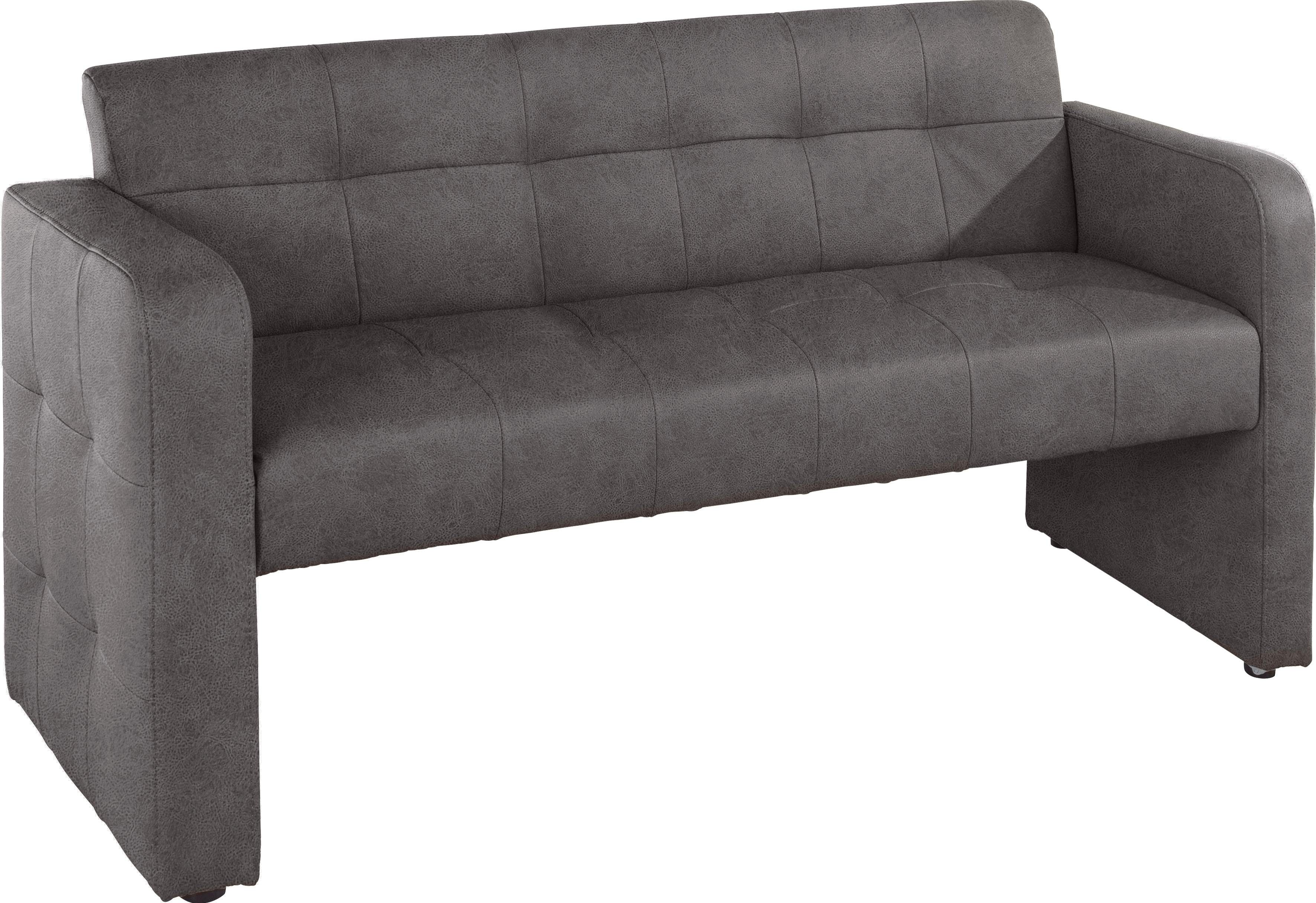 exxpo - sofa fashion Polsterbank Barista Küchensofa mit Komfortsitzhöhe 49cm, tolle Detailverarbeitung, frei im Raum stellbar