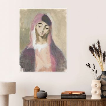 Posterlounge Poster Helene Schjerfbeck, Madonna der Barmherzigkeit, Malerei