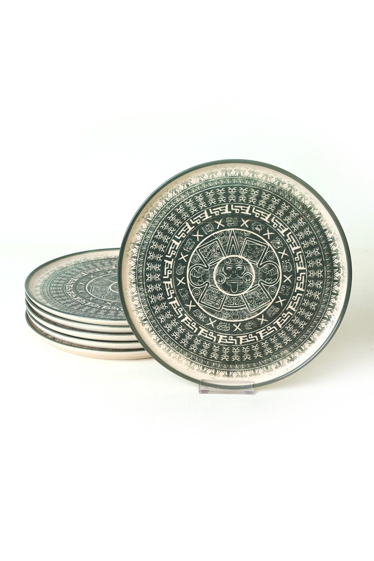 Hermia Concept Teller-Set 100% CERAMIC, 28 cm (6 Pieces) M2110 (6-tlg)