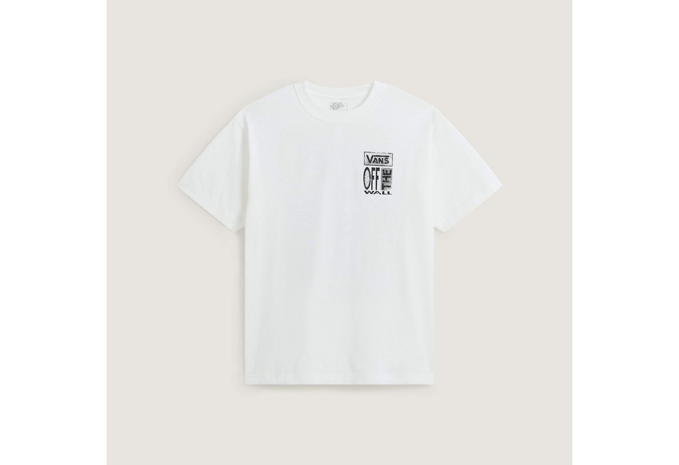 Vans T-Shirt CUT AND PASTE SS TEE mit Rundhalsausschnitt, Kurzarm, aus Baumwolle, normale Länge