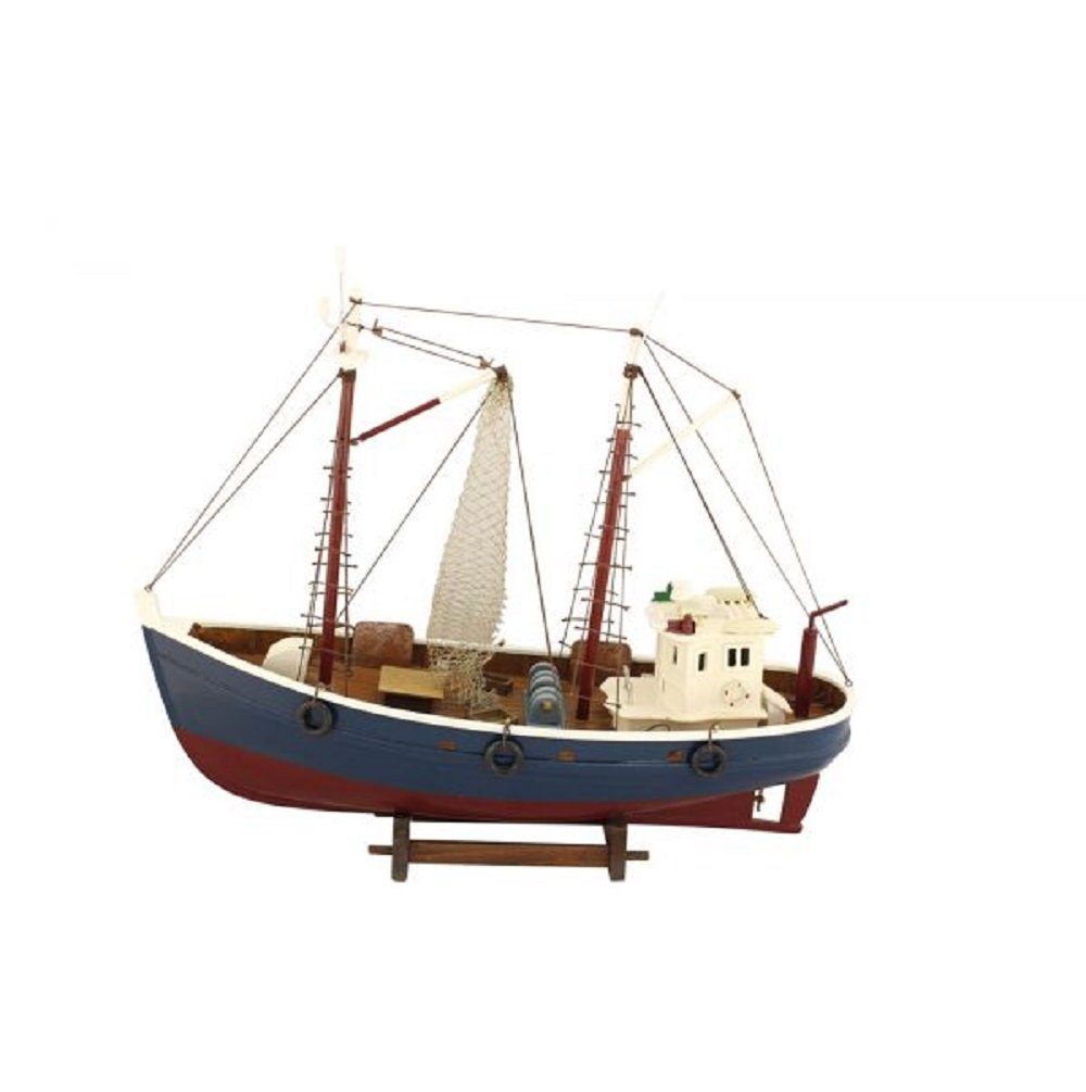 Linoows Dekoobjekt Fischkutter, Krabbenkutter, Modell Modelle Kutter, Fischerboot, detailgetreue