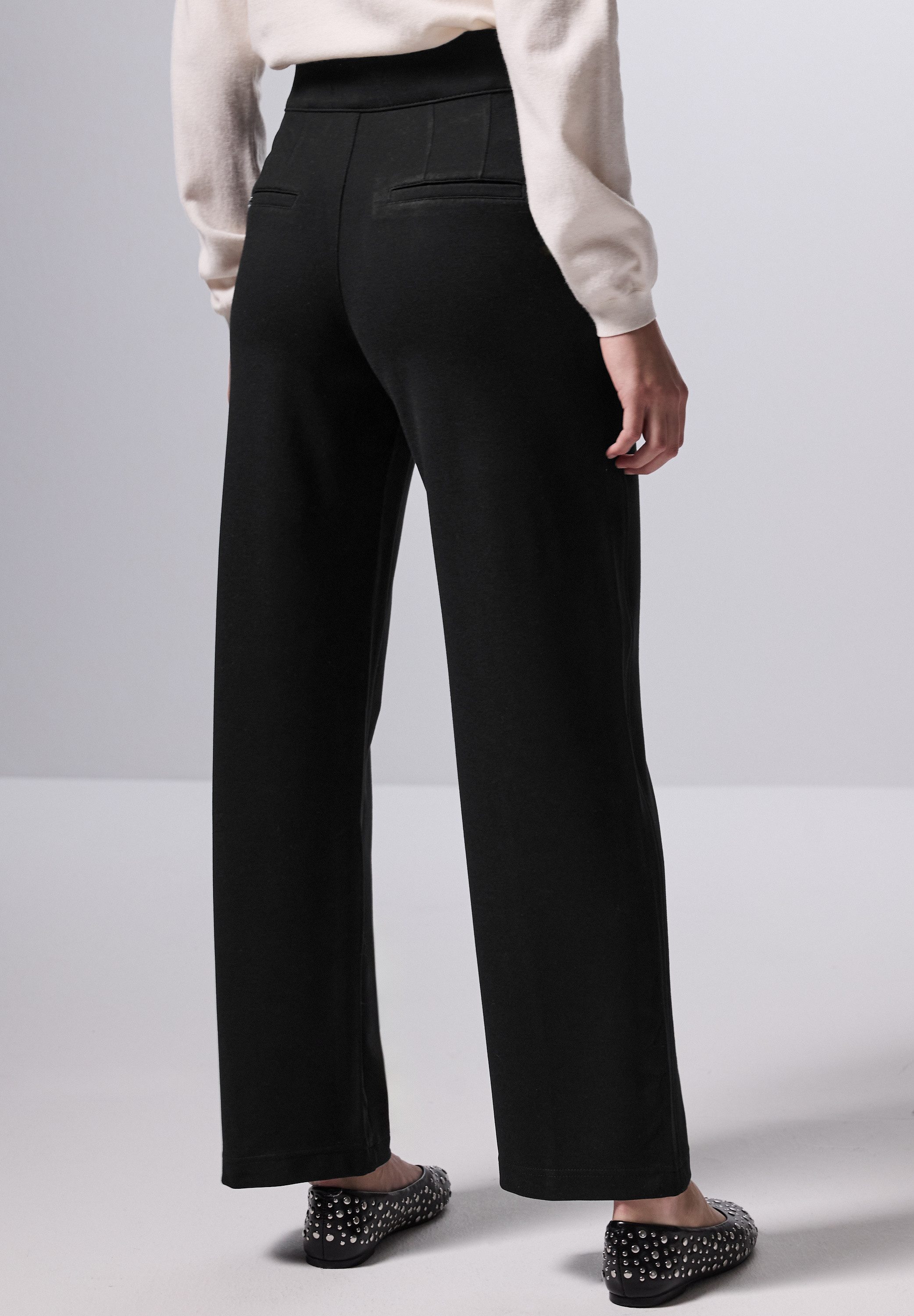 STREET ONE STUDIO Stoffhose mit seitlichen günstig online kaufen