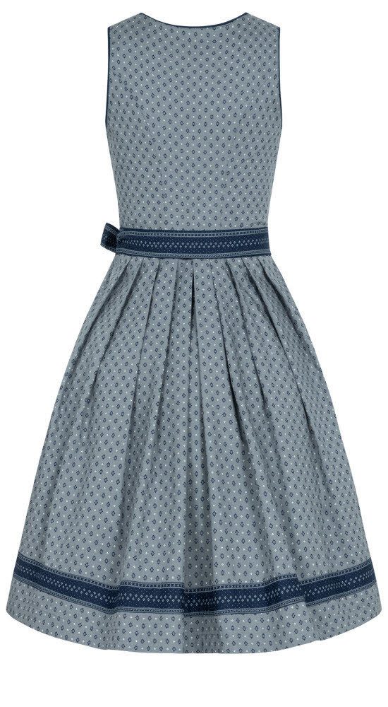 Nübler Trachtenkleid Midi Dirndl Franzi in Grafit von Nübler günstig online kaufen