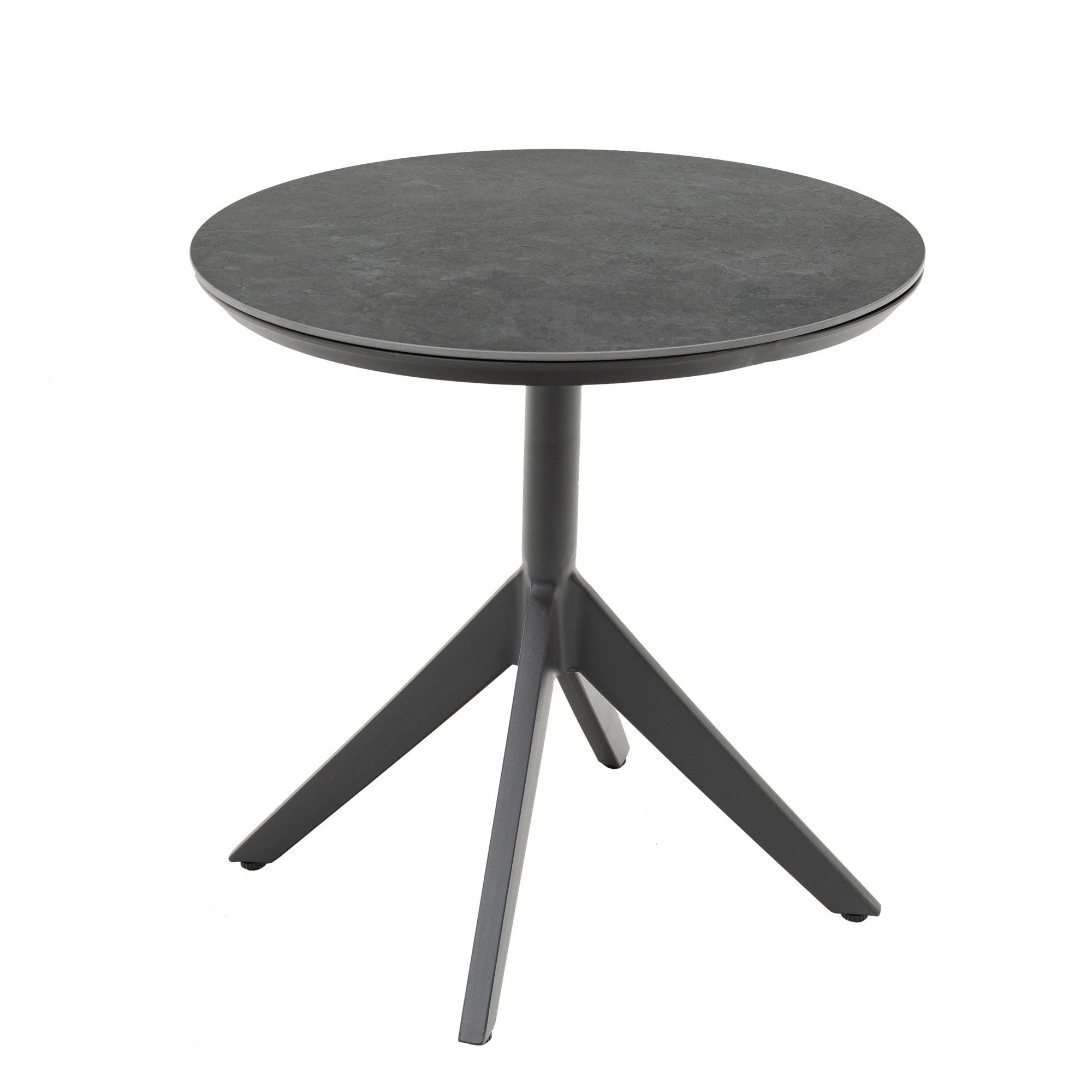 MANDALIKA Garden Gartentisch Premium Aluminium Beistelltisch Madri Indoor und Outdoor