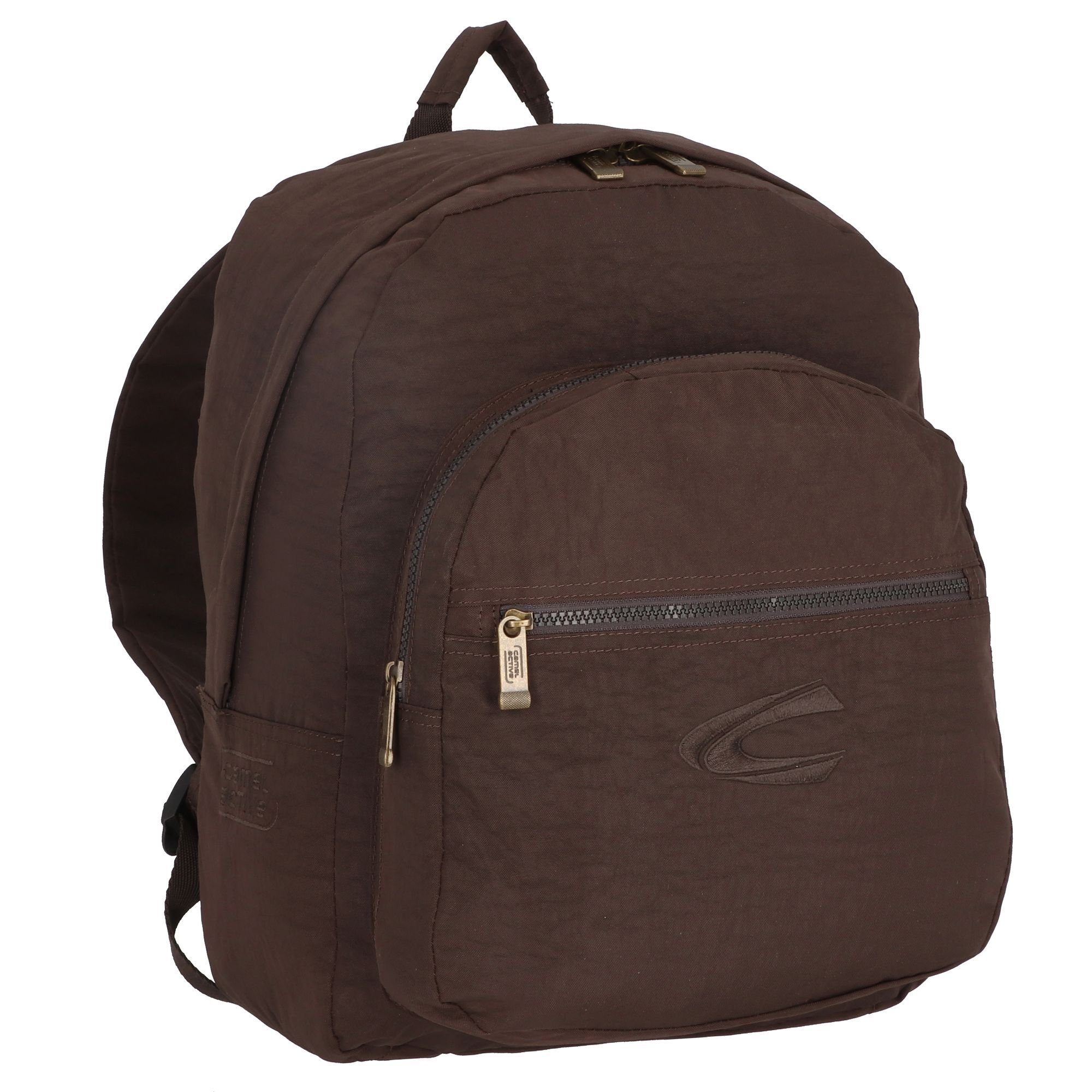 camel active Laptoprucksack Journey, Nylon braun