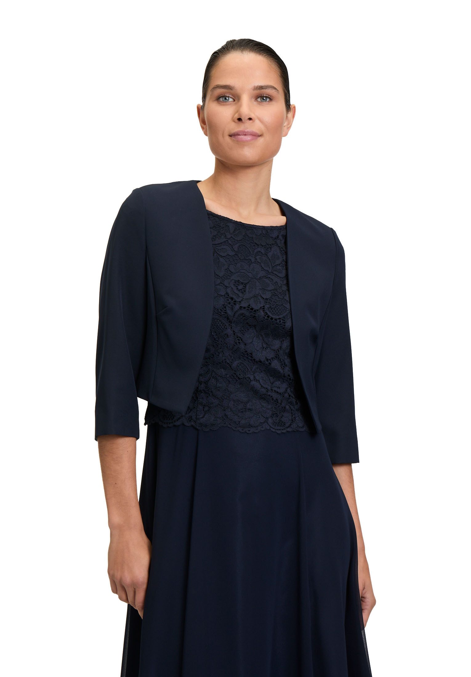 Vera Mont Bolerojacke Vera Mont Bolero-Jacke mit Kellerfalten