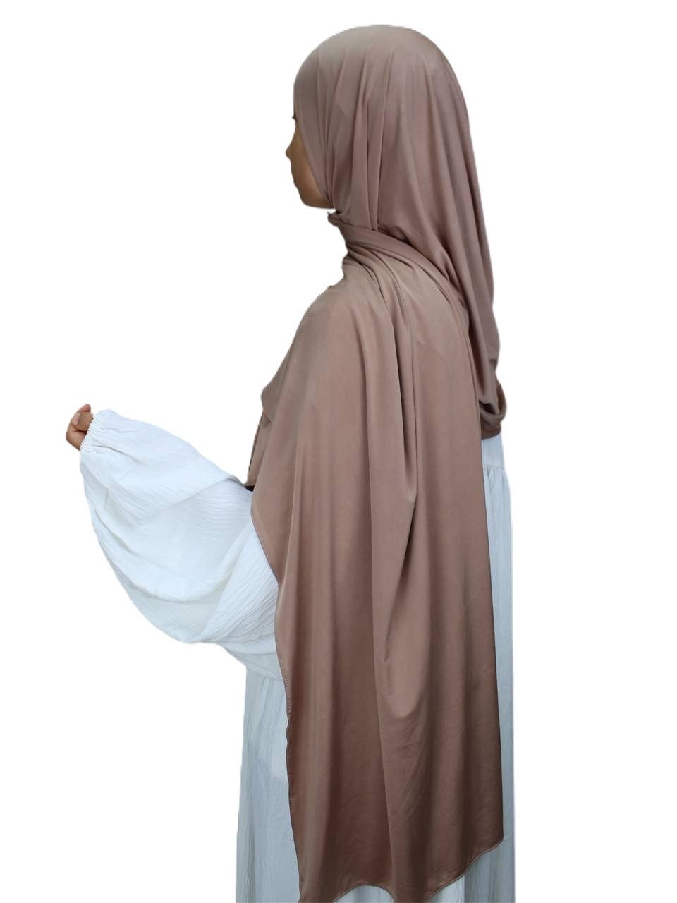 Aymasal Hijab Premium Liquid Hijab Scarf Kopftuch Khimar glänzend elegant H günstig online kaufen